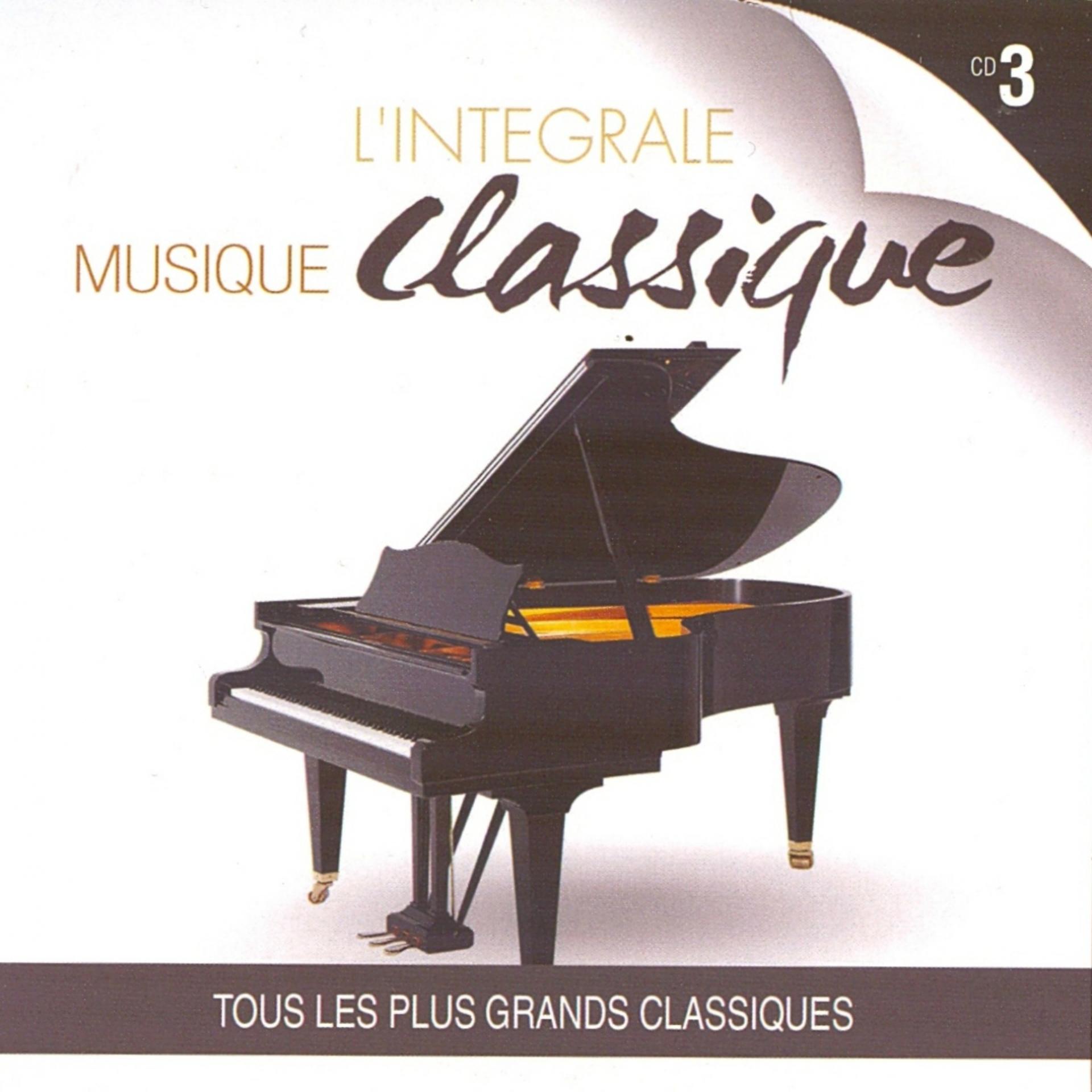 Постер альбома L'intégrale musique classique, vol. 3