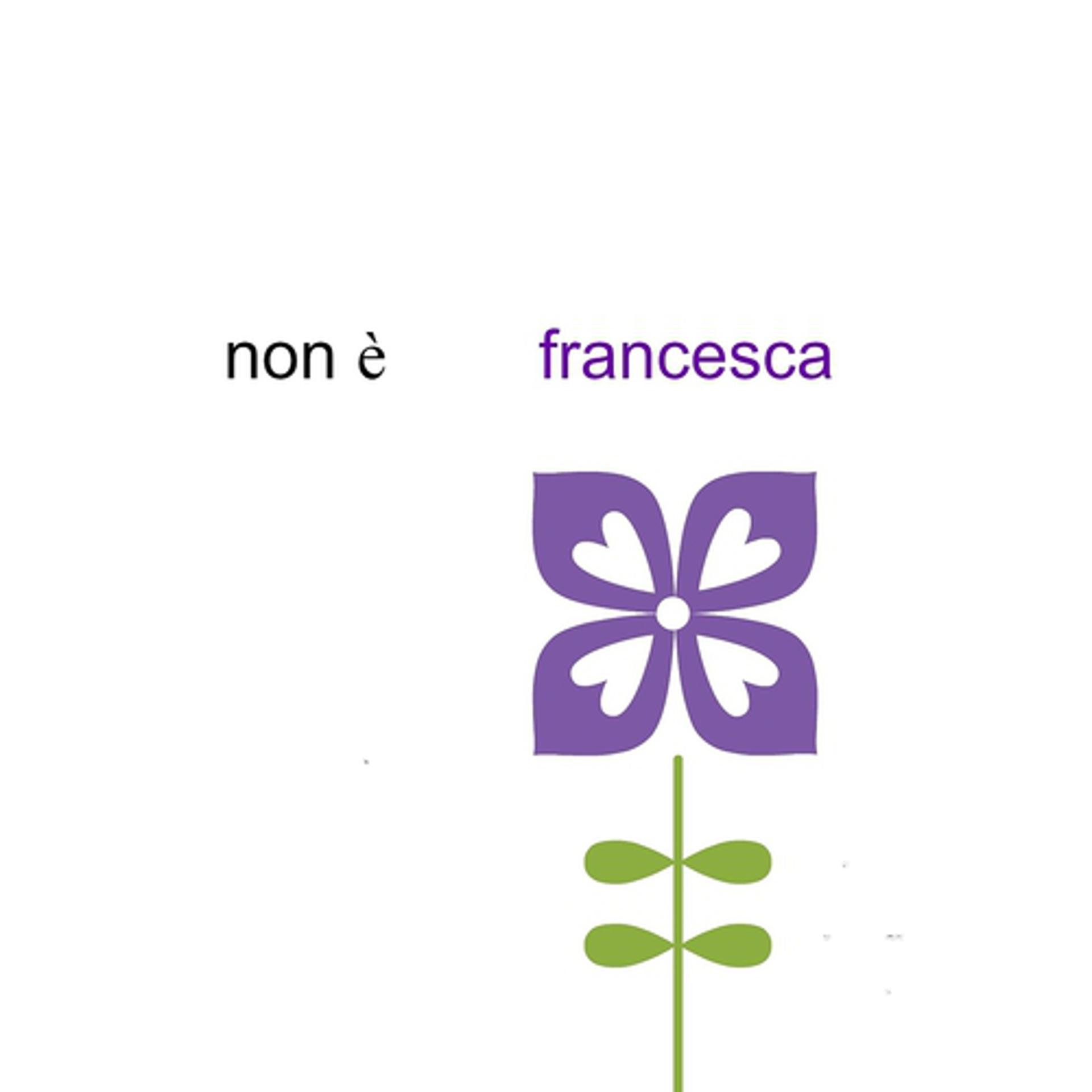 Постер альбома Non è francesca