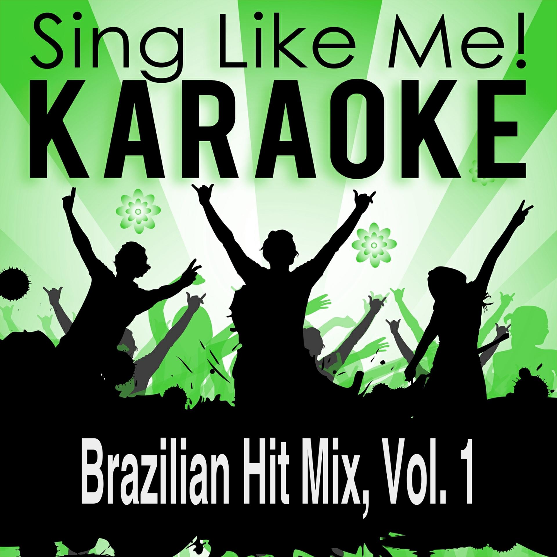 Постер альбома Brazilian Hit Mix, Vol. 1 (Karaoke Version)