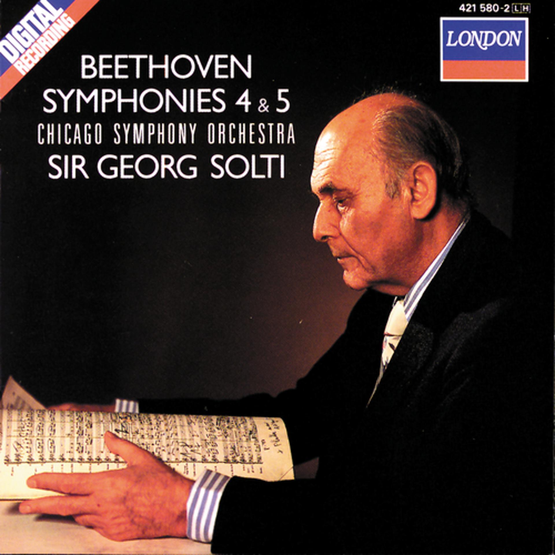 Постер альбома Beethoven: Symphonies Nos. 4 & 5