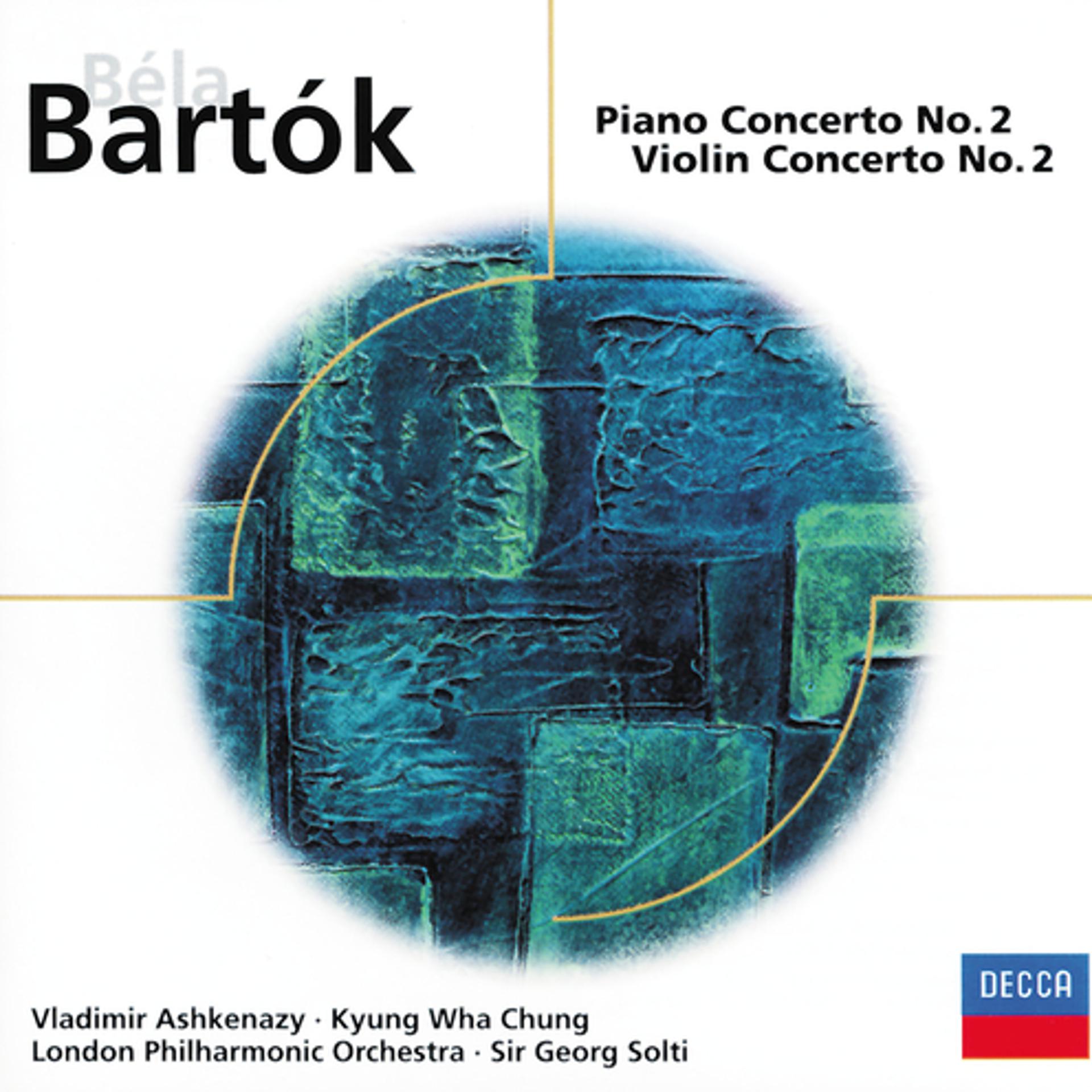 Постер альбома Bartók: Piano Concerto No.2/Violin Concerto No.2