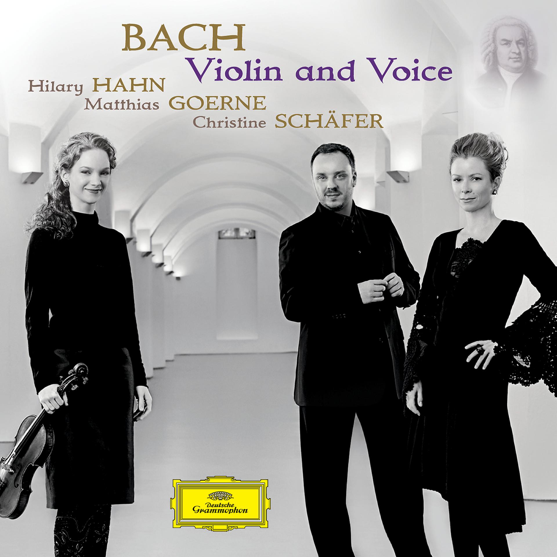 Постер альбома Bach - Violin and Voice