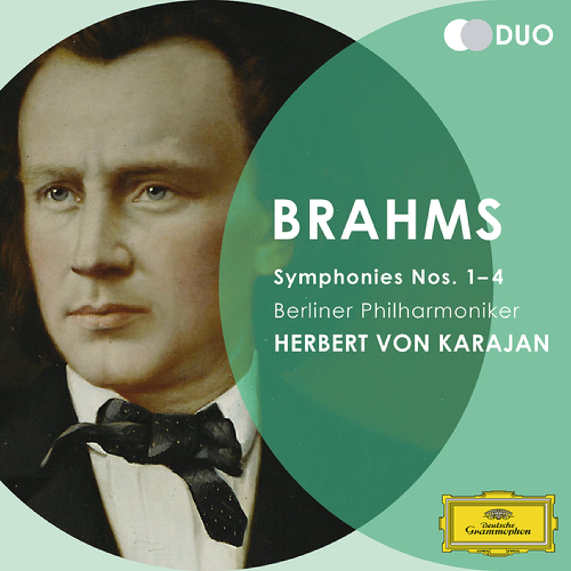 Постер альбома Brahms: Symphonies Nos.1 - 4