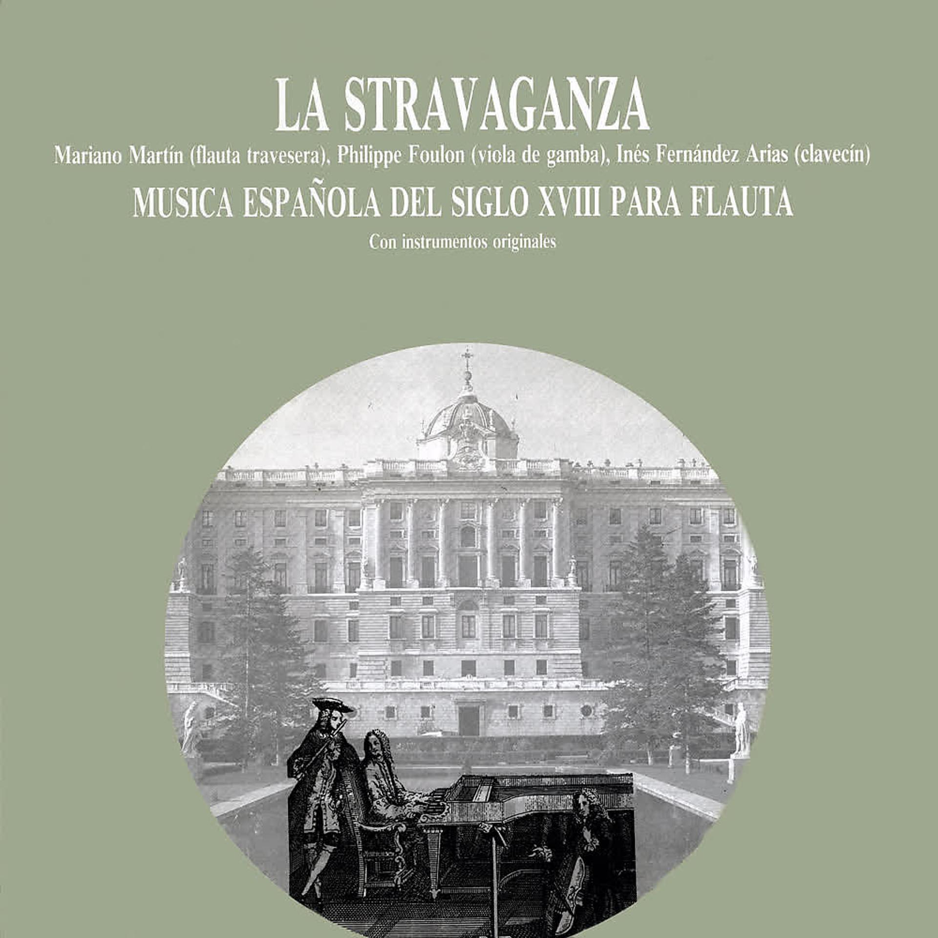 Постер альбома José Herrando y Antonio Rodil: Música Española del Siglo XVIII para Flauta
