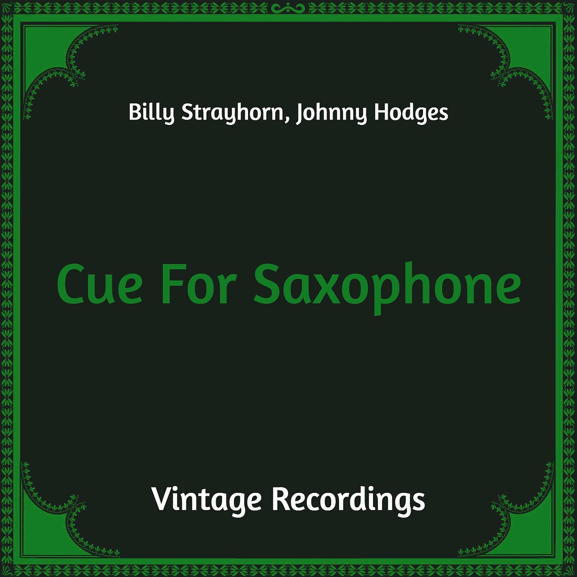 Постер альбома Cue for Saxophone