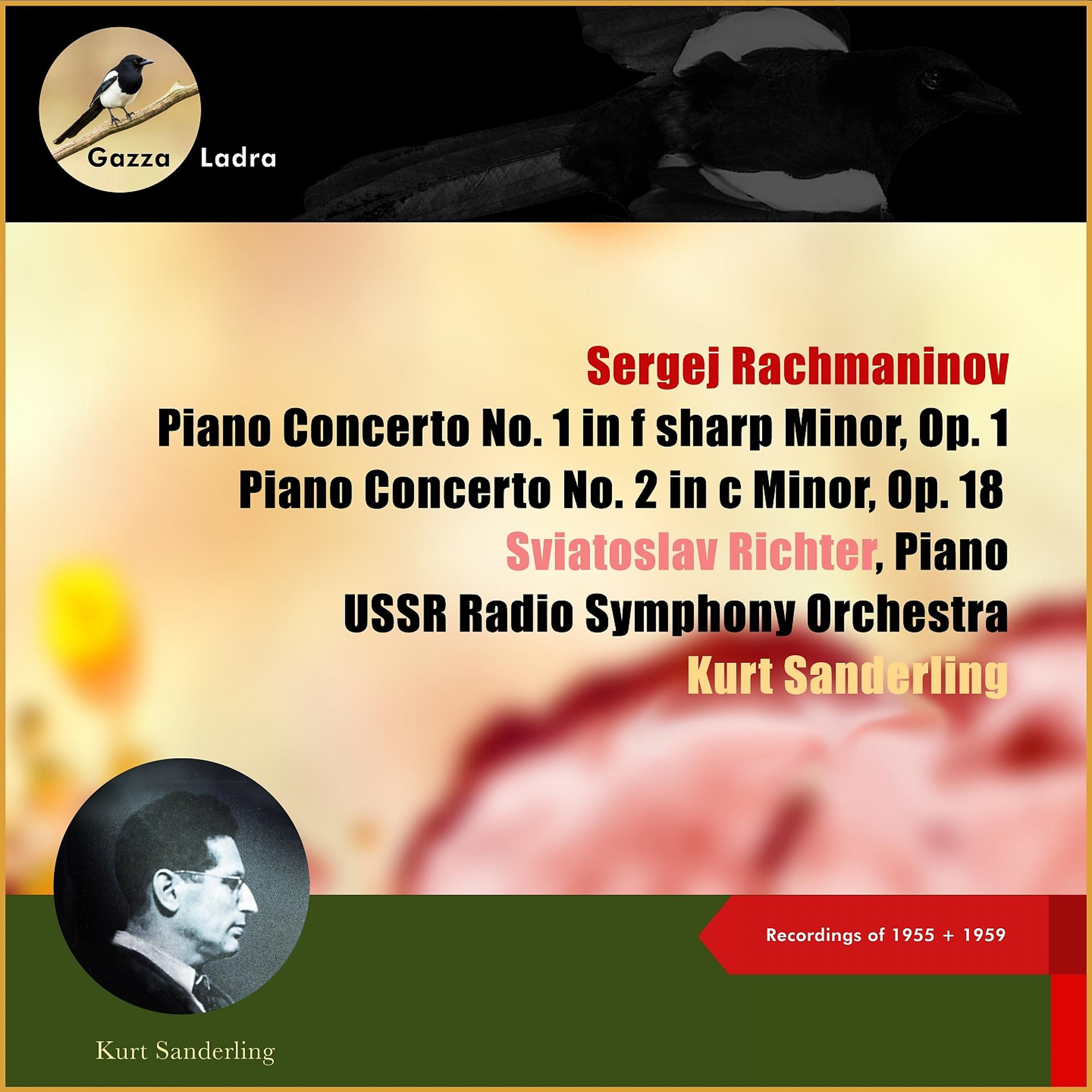 Постер альбома Sergej Rachmaninov: Piano Concerto No. 1 In F Sharp Minor, Op. 1 - Piano Concerto No. 2 In C Minor, Op. 18