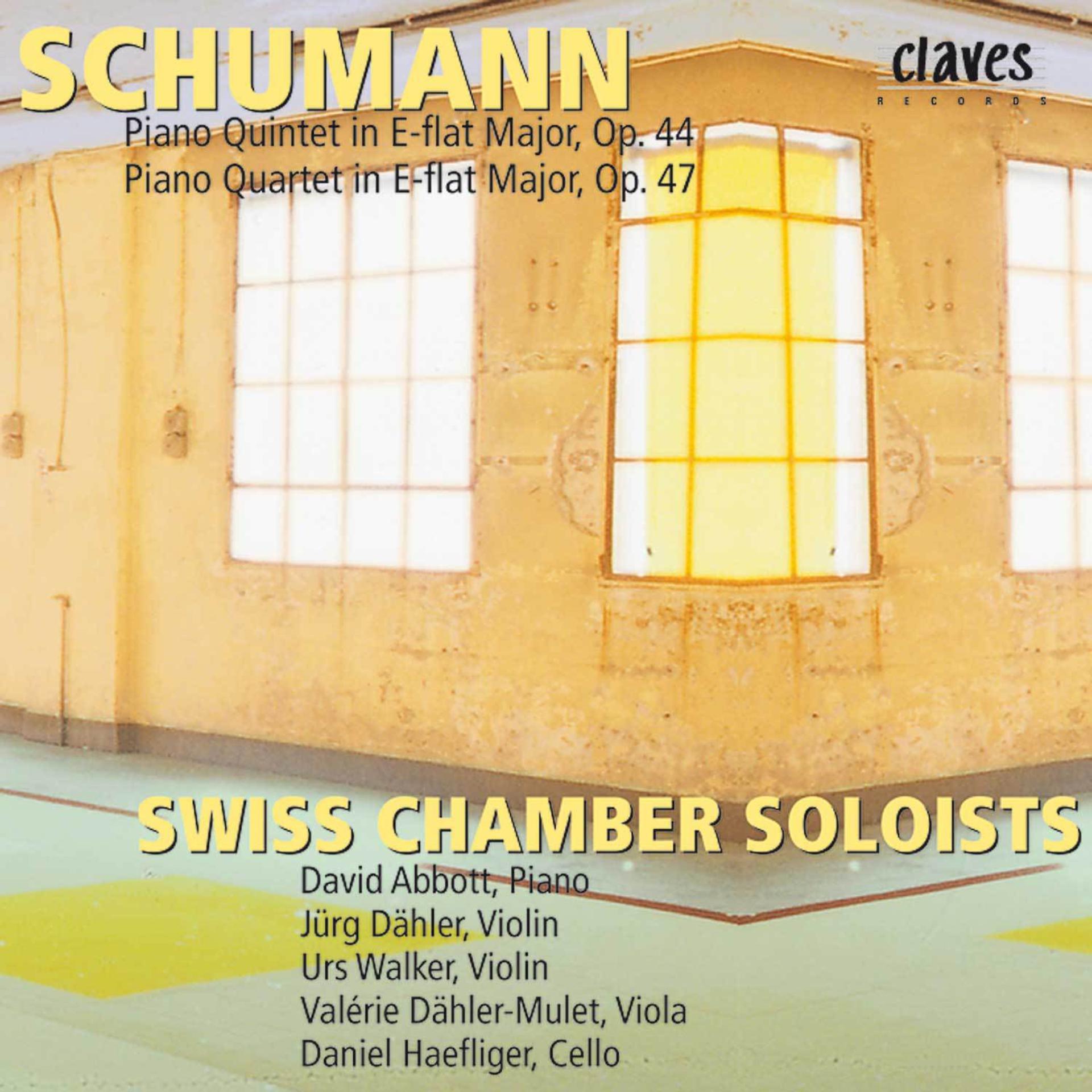Постер альбома Schumann: Piano Quintet Op. 44 & Piano Quartet Op. 47