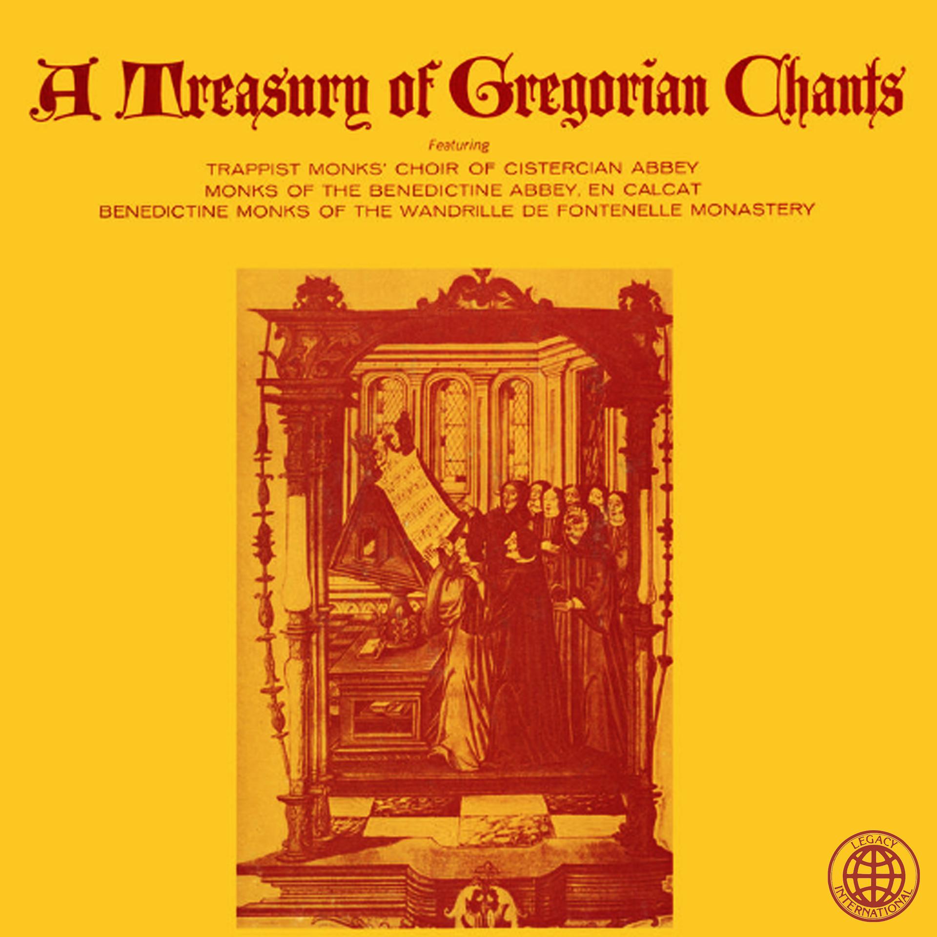 Постер альбома A Treasury of Gregorian Chants