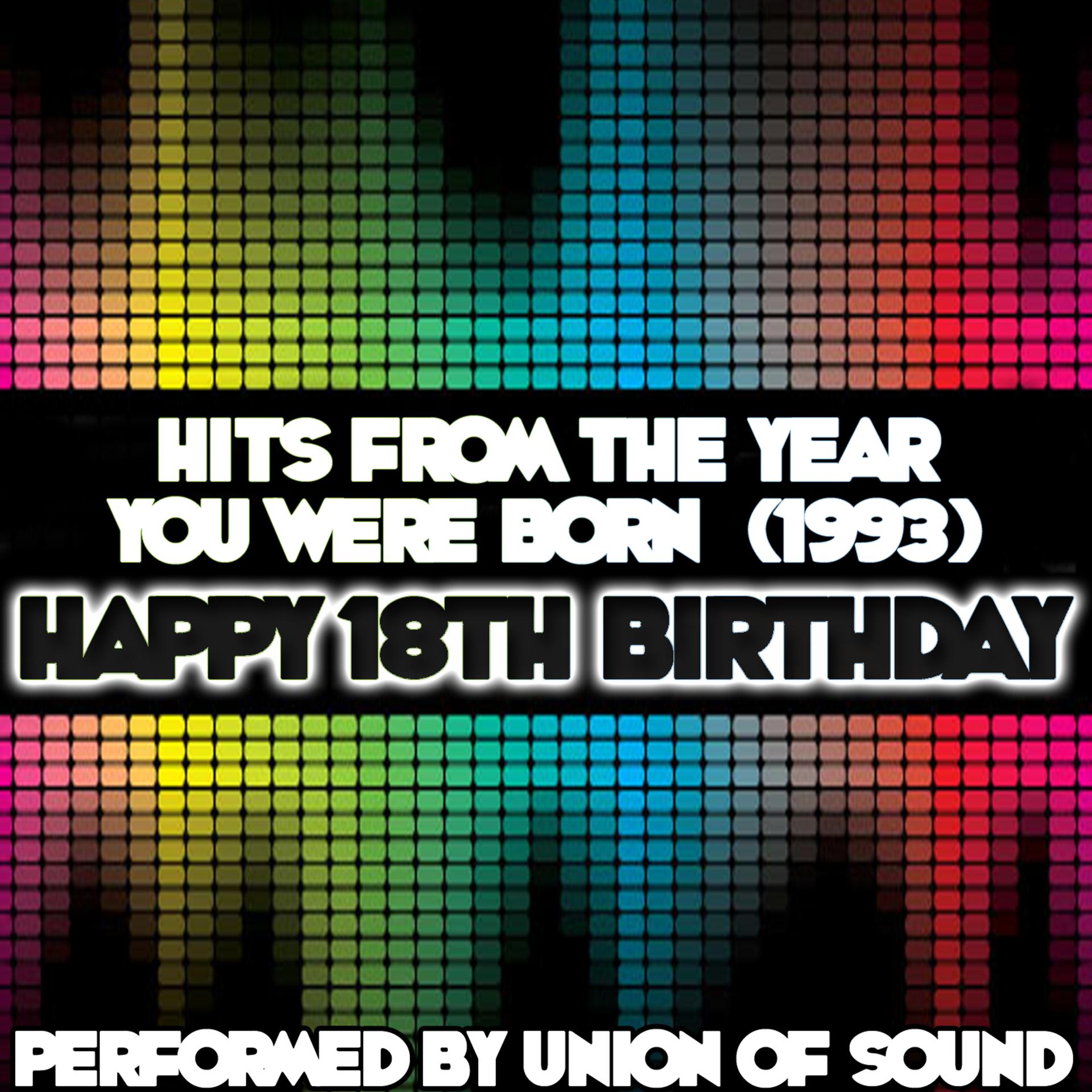 Постер альбома Hits From The Year You Were Born (1993) - Happy 18th Birthday