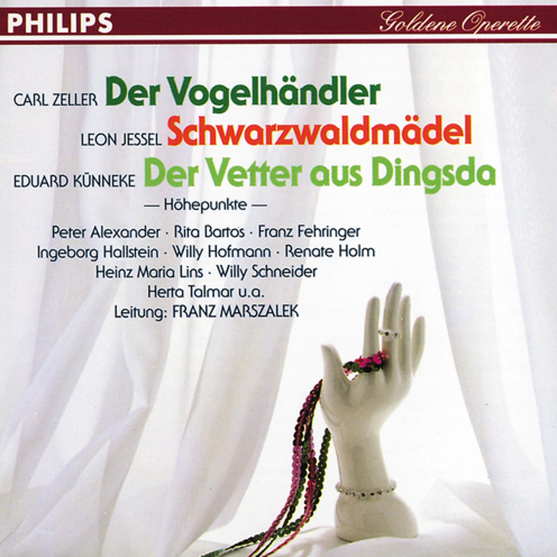 Постер альбома Der Vogelhändler - Schwarzwaldmädel - Der Vetter aus Dingsda