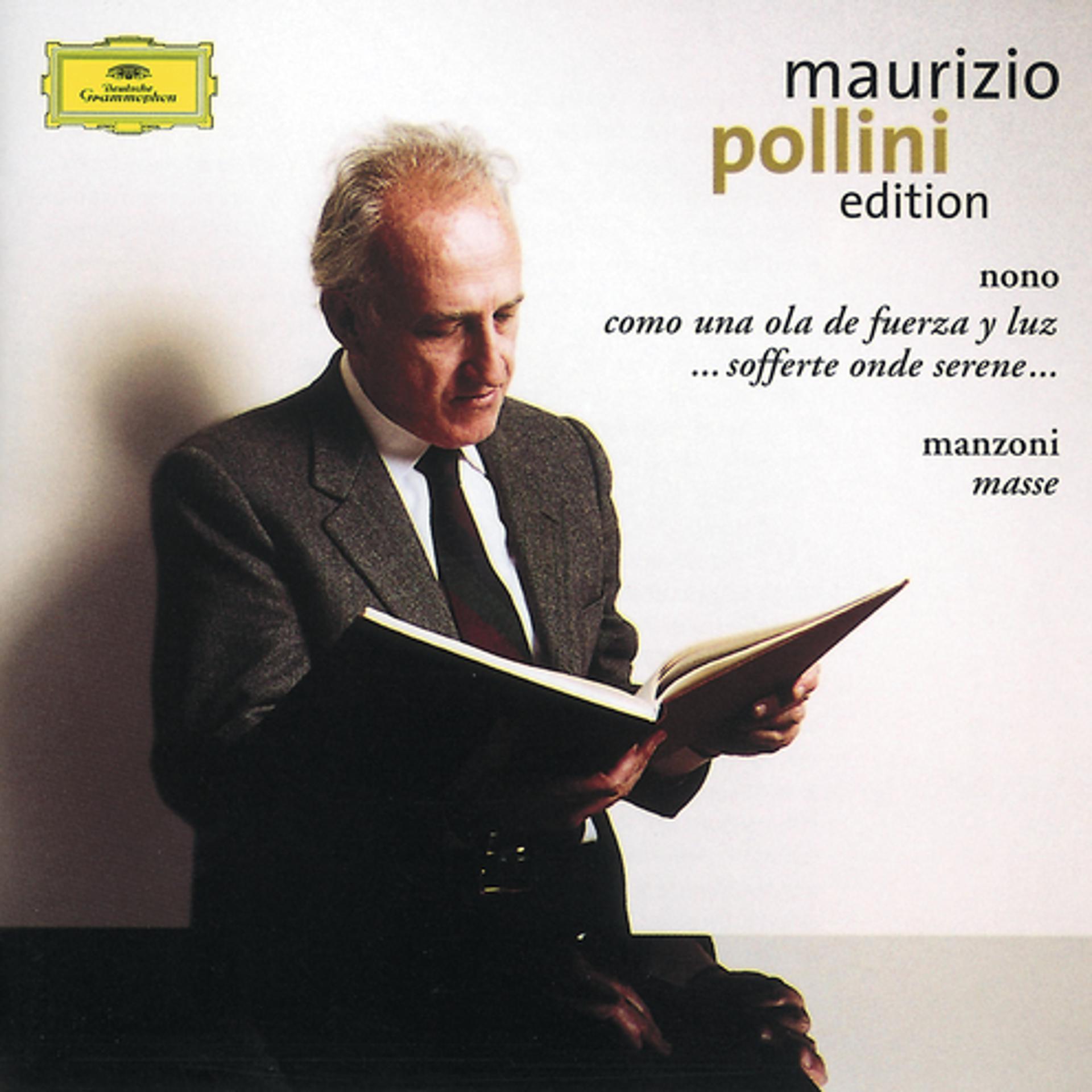 Постер альбома Nono: Como una ola de fuerza y luz / Manzoni: Masse: ommagio a Edgar Varèse