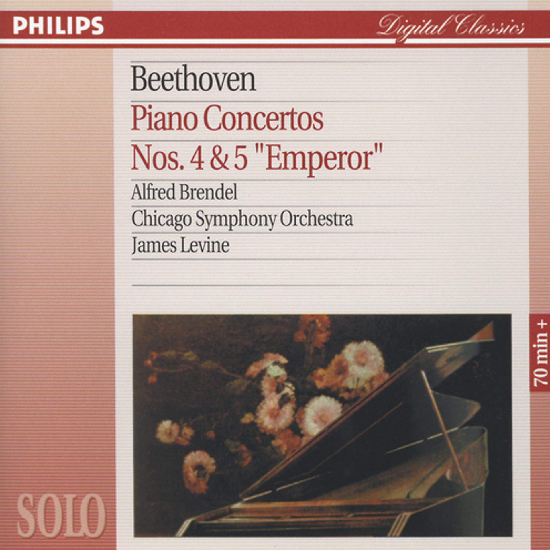 Постер альбома Beethoven: Piano Concertos Nos.4 & 5 "Emperor"