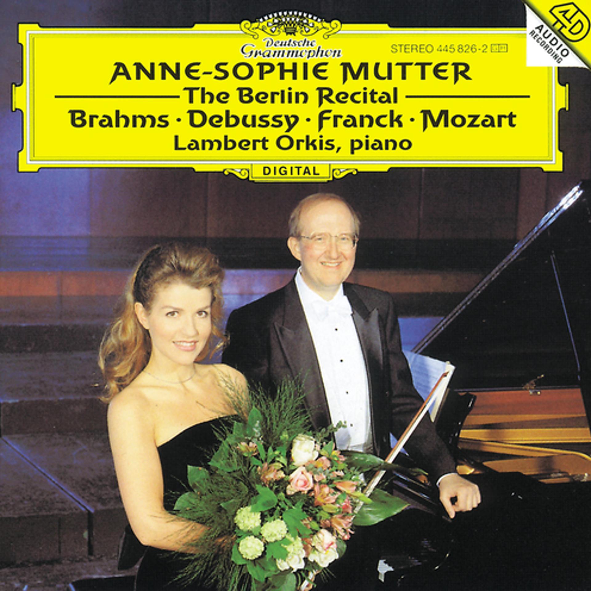 Постер альбома Anne-Sophie Mutter - The Berlin Recital