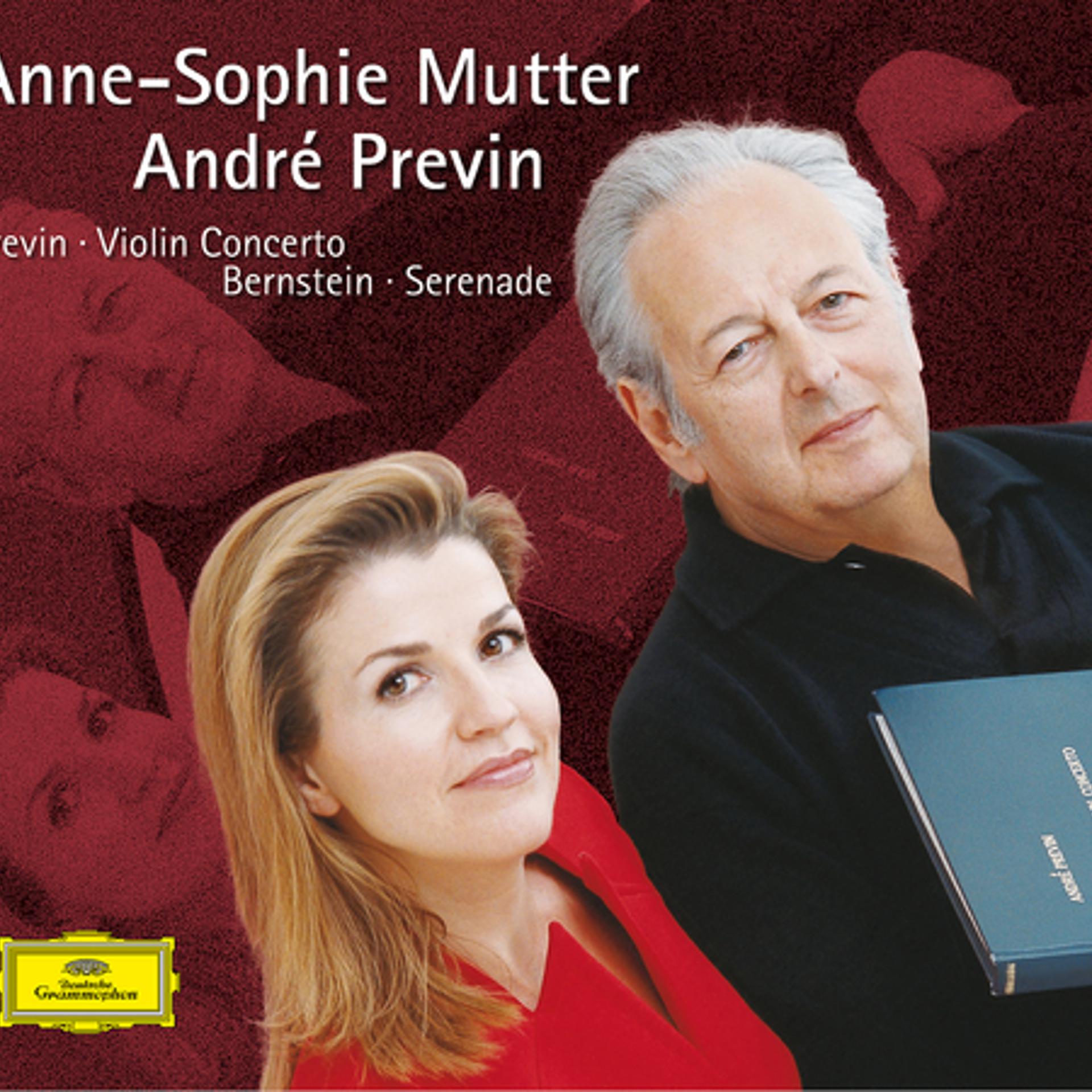 Постер альбома Previn: Violin Concerto / Bernstein: Serenade