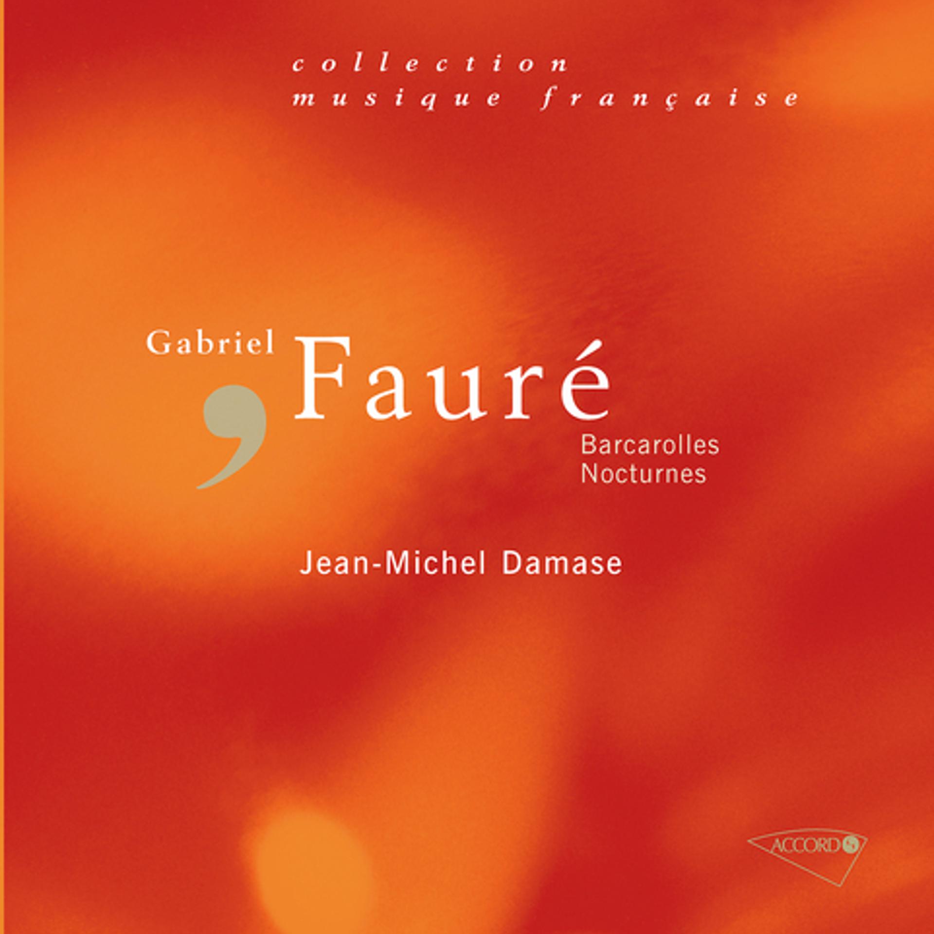 Постер альбома Faure-Barcarolles-Nocturnes
