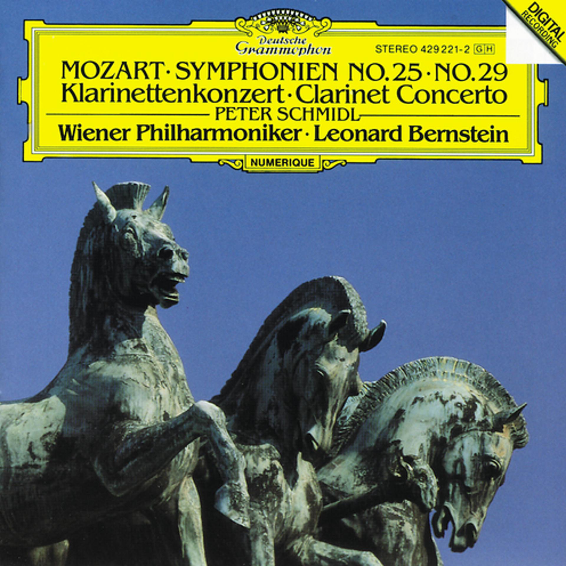 Постер альбома Mozart: Symphonies Nos.25 & 29 / Clarinet Concerto