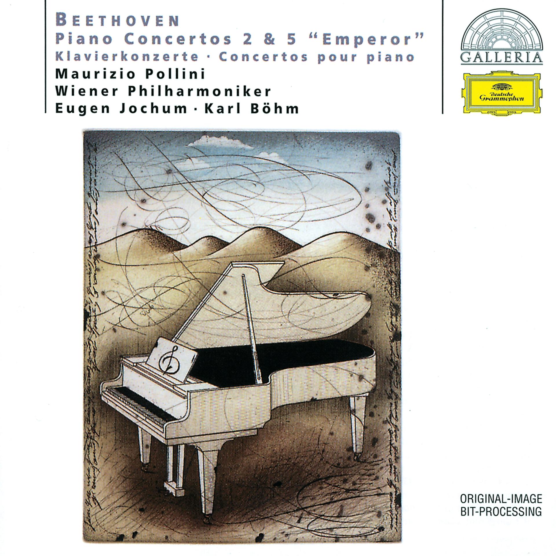 Постер альбома Beethoven: Piano Concertos Nos.2 & 5 "Emperor"