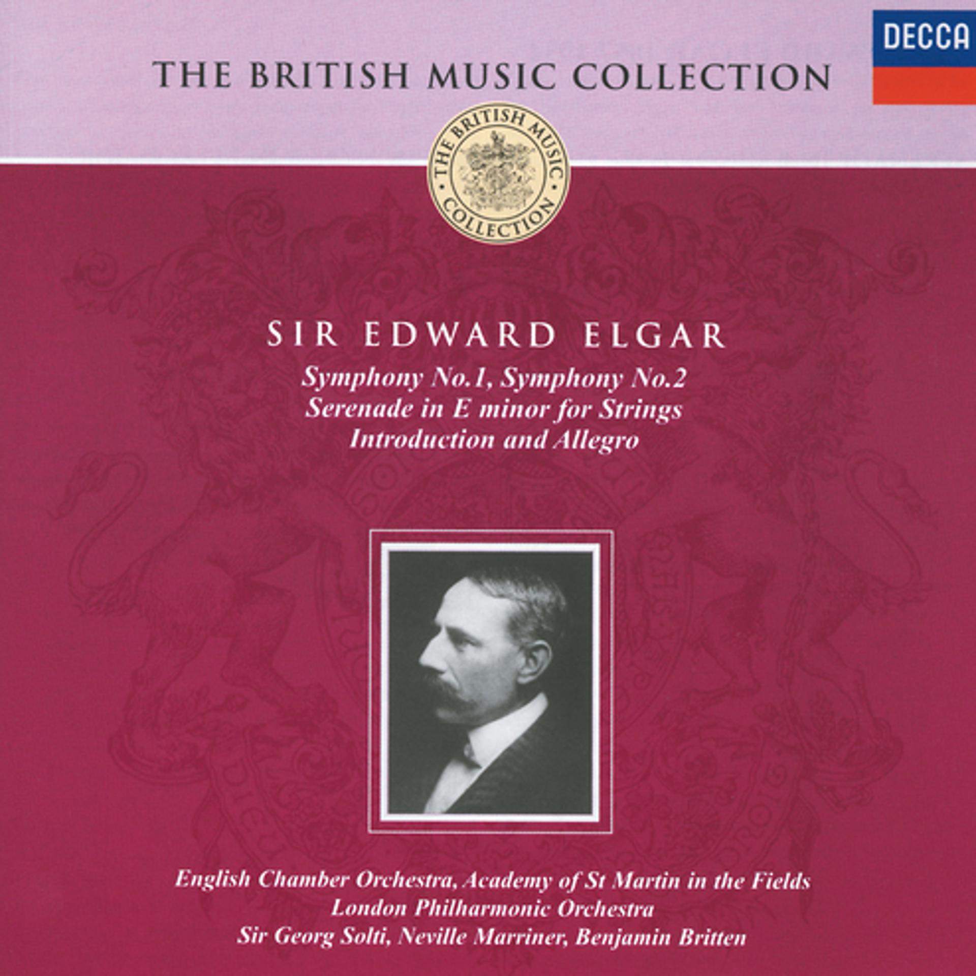 Постер альбома Elgar: The Symphonies; Introduction & Allegro; Serenade for Strings
