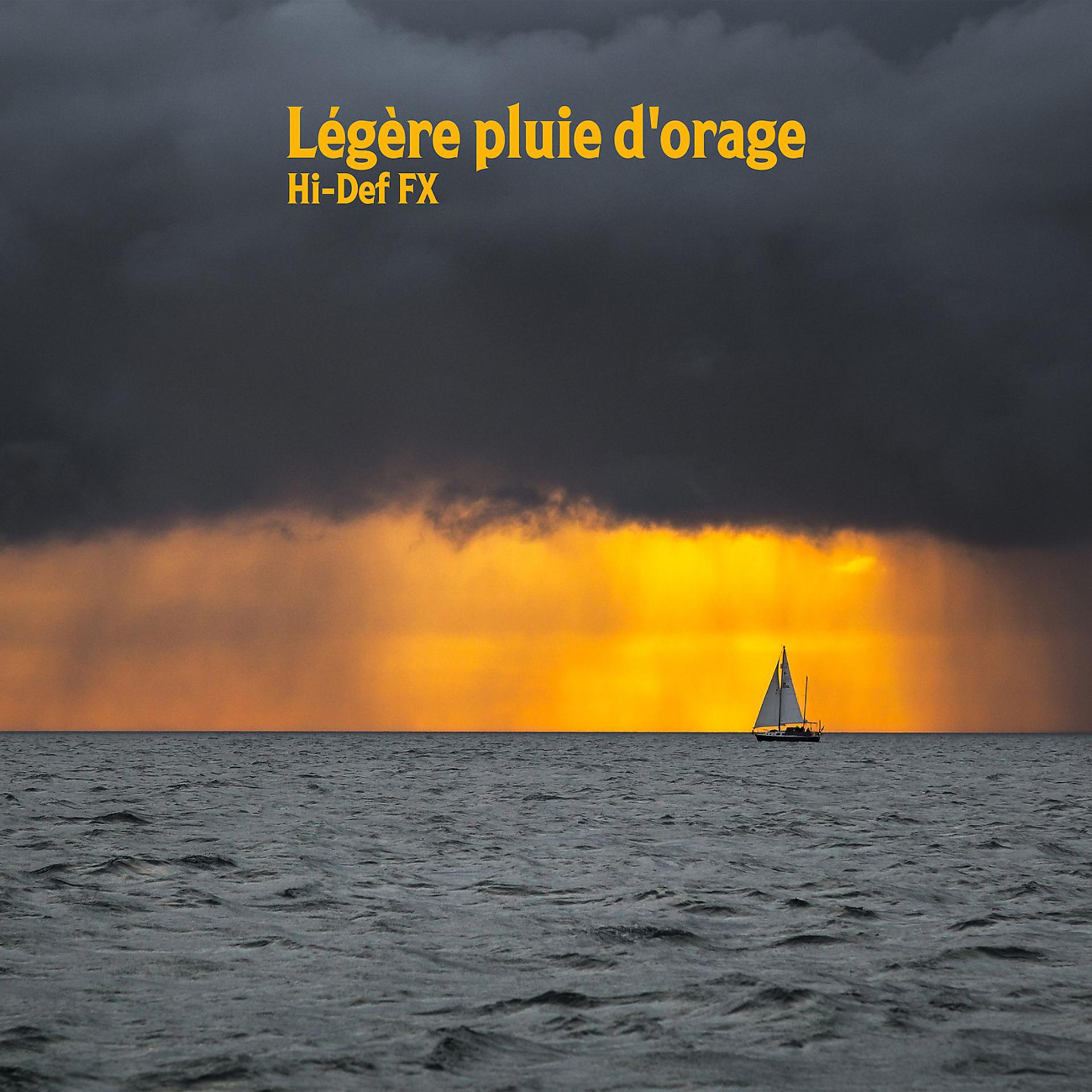 Постер альбома Légère pluie d'orage