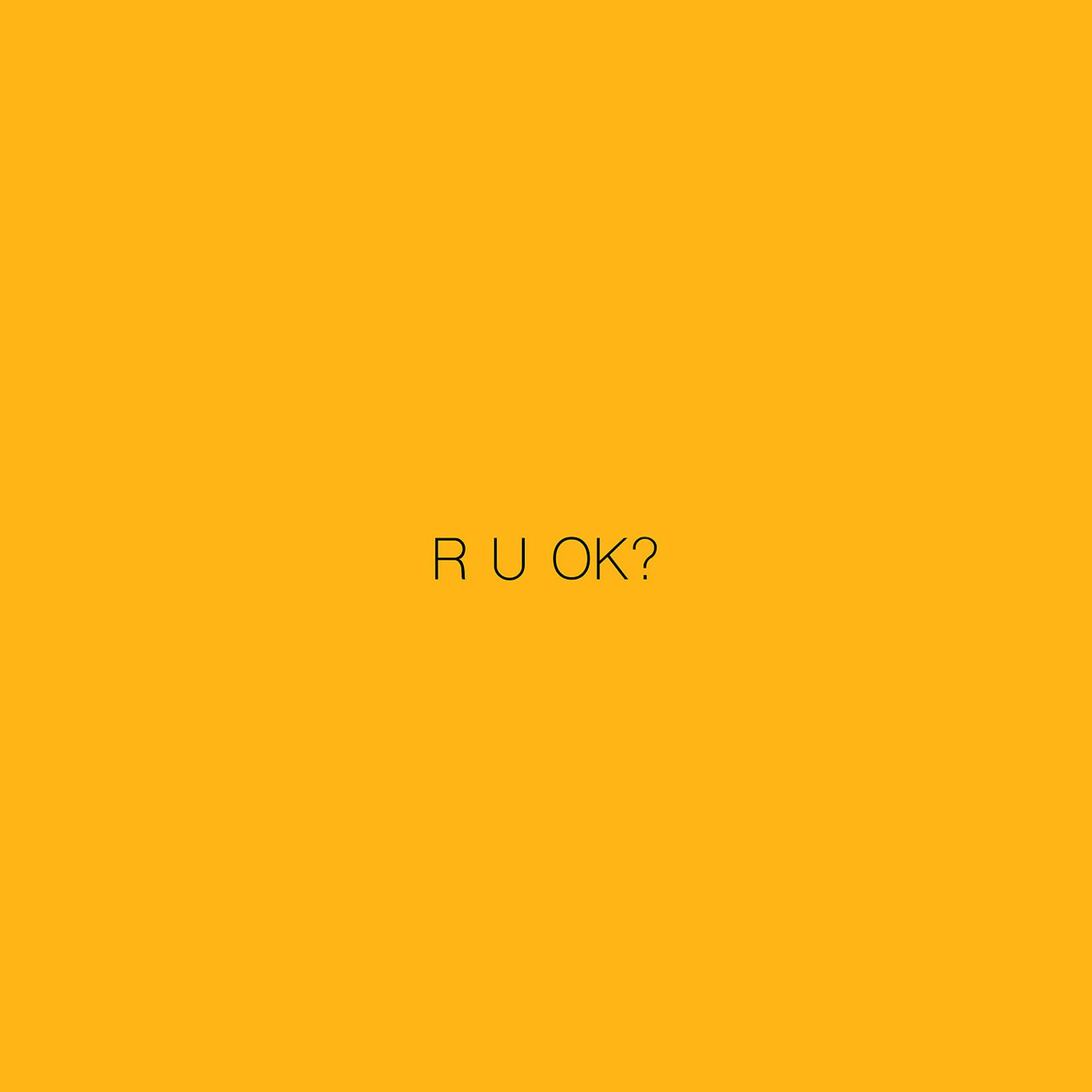 Постер альбома R U OK?
