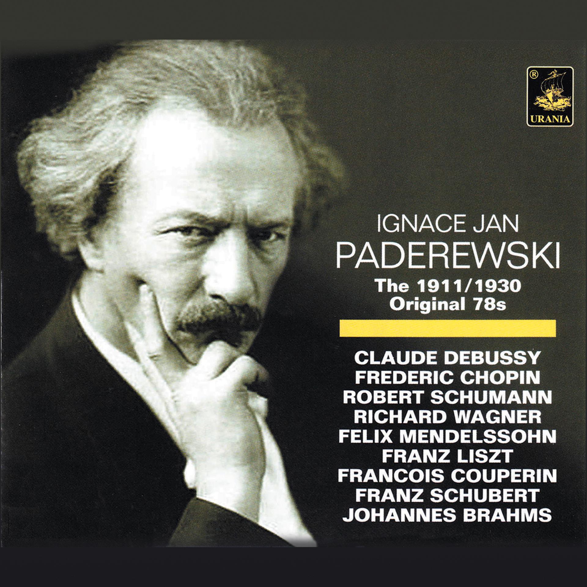 Постер альбома Paderewski: The 1911/1930 Original 78s