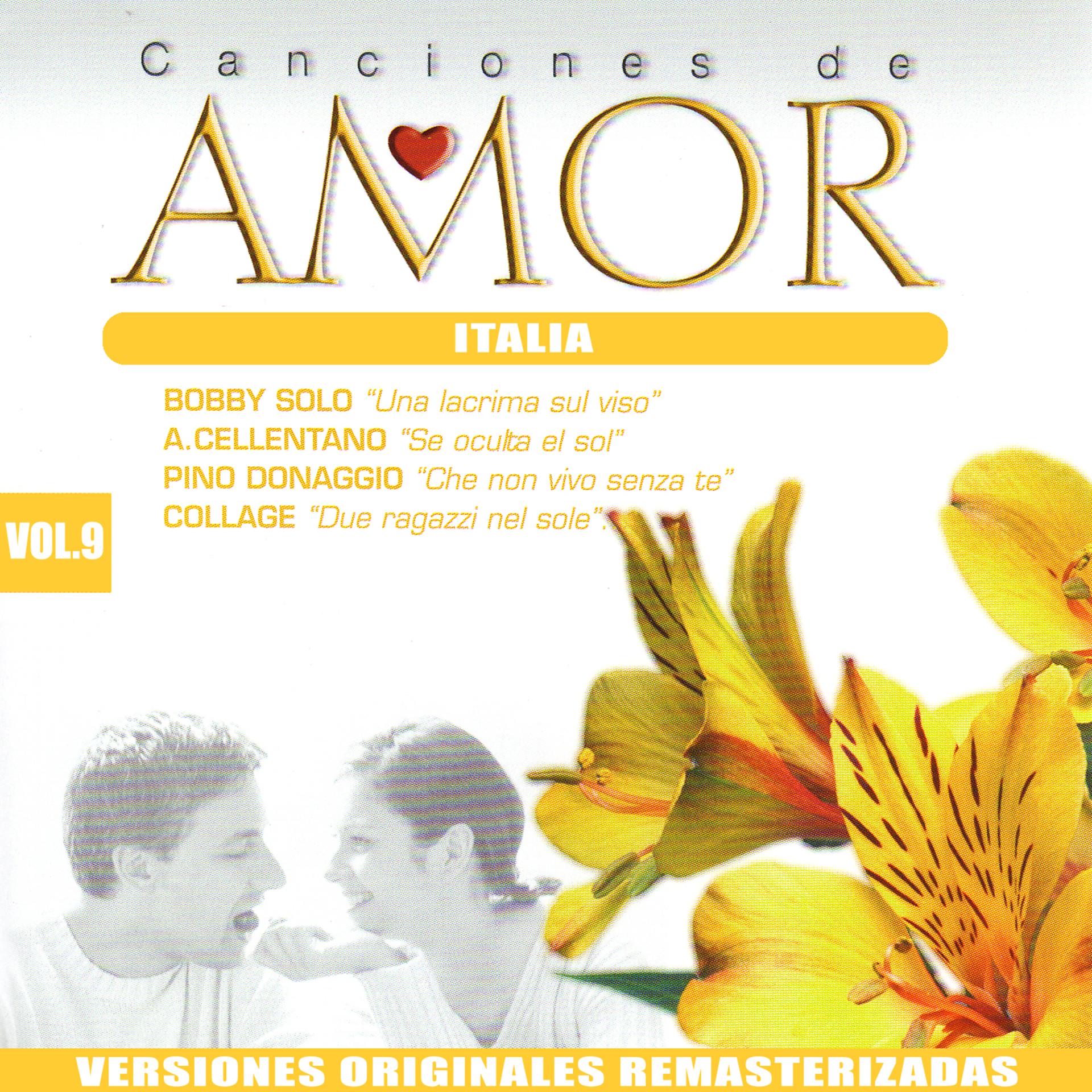 Постер альбома Canciones de Amor Vol.9: Italia