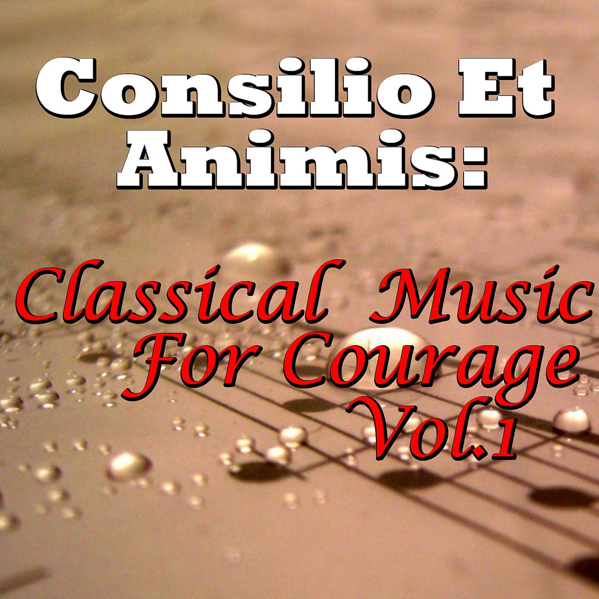 Постер альбома Consilio Et Animis: Classical Music For Courage, Vol.1