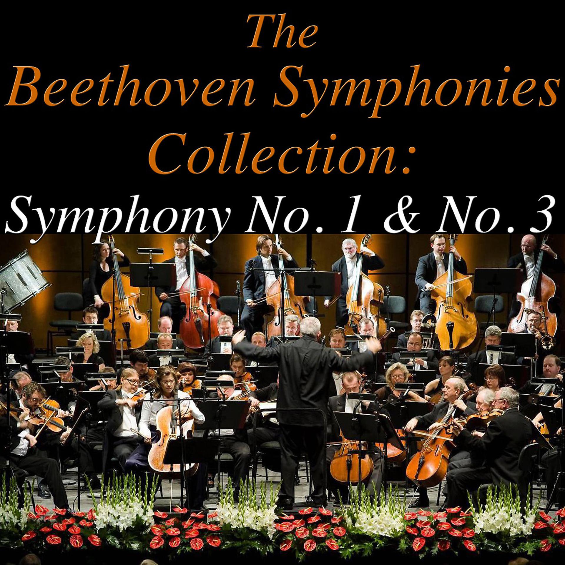 Постер альбома The Beethovan Symphonies Collection: Symphonies No. 1 & No. 3