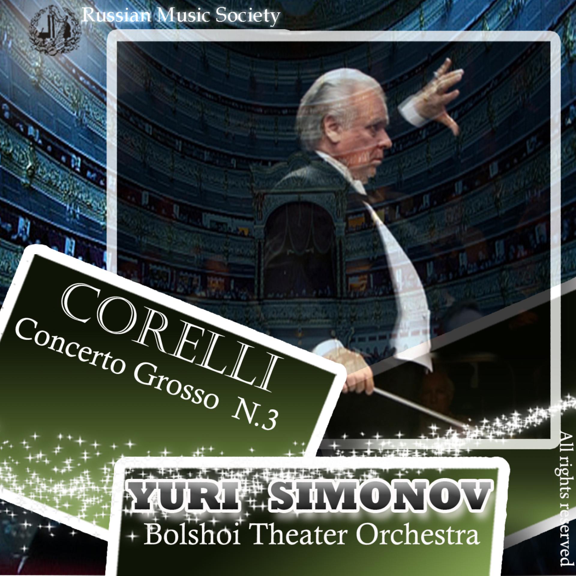 Постер альбома Corelli: Concerto Gross No. 3