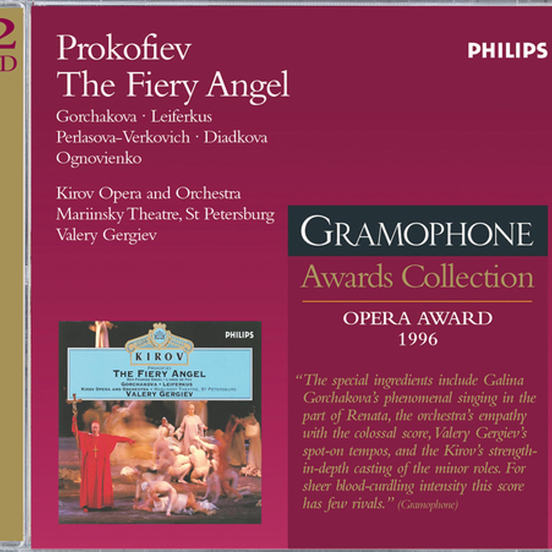Постер альбома Prokofiev: The Fiery Angel
