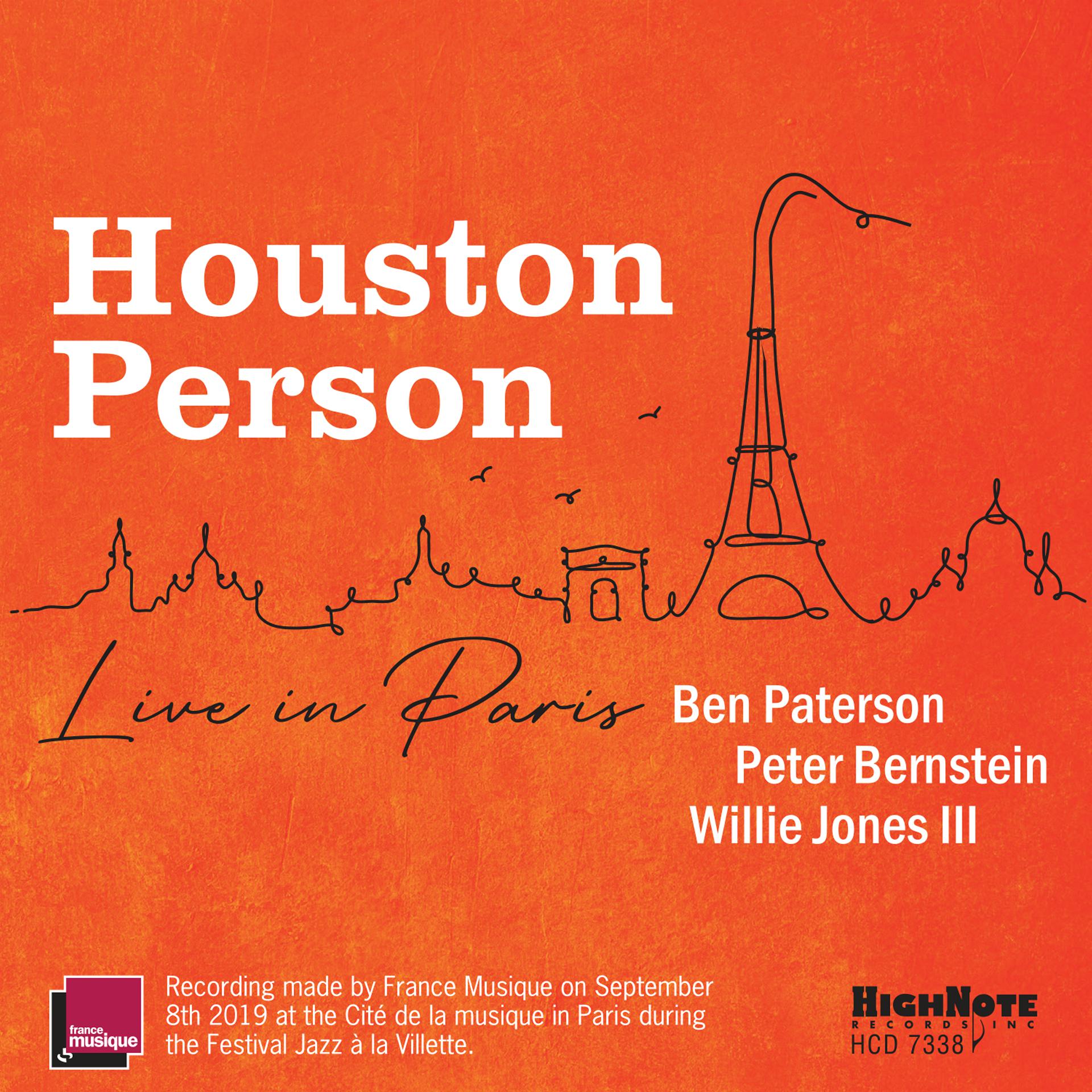 Постер альбома Houston Person Live in Paris
