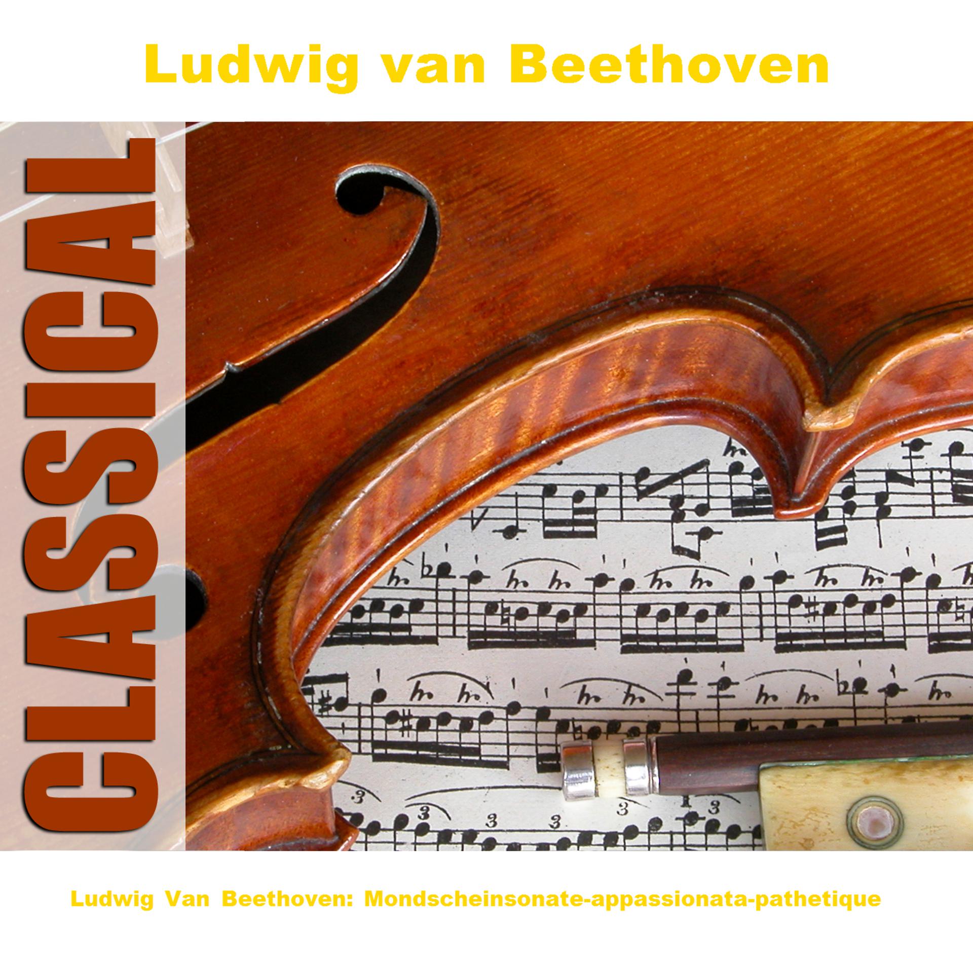 Постер альбома Ludwig Van Beethoven: Mondscheinsonate-appassionata-pathetique