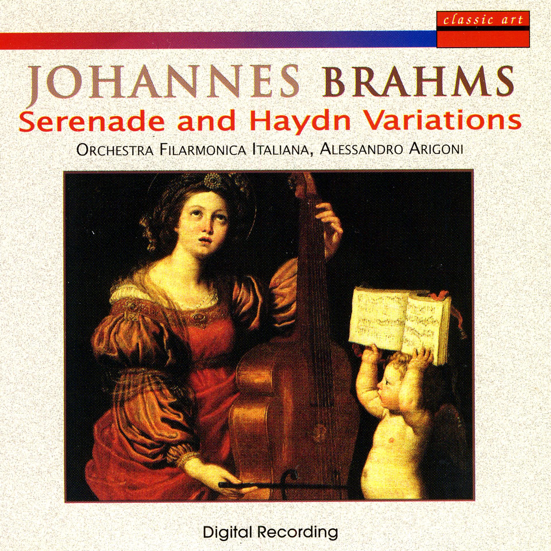 Постер альбома Johannes Brahms: Serenade And Haydn Variations
