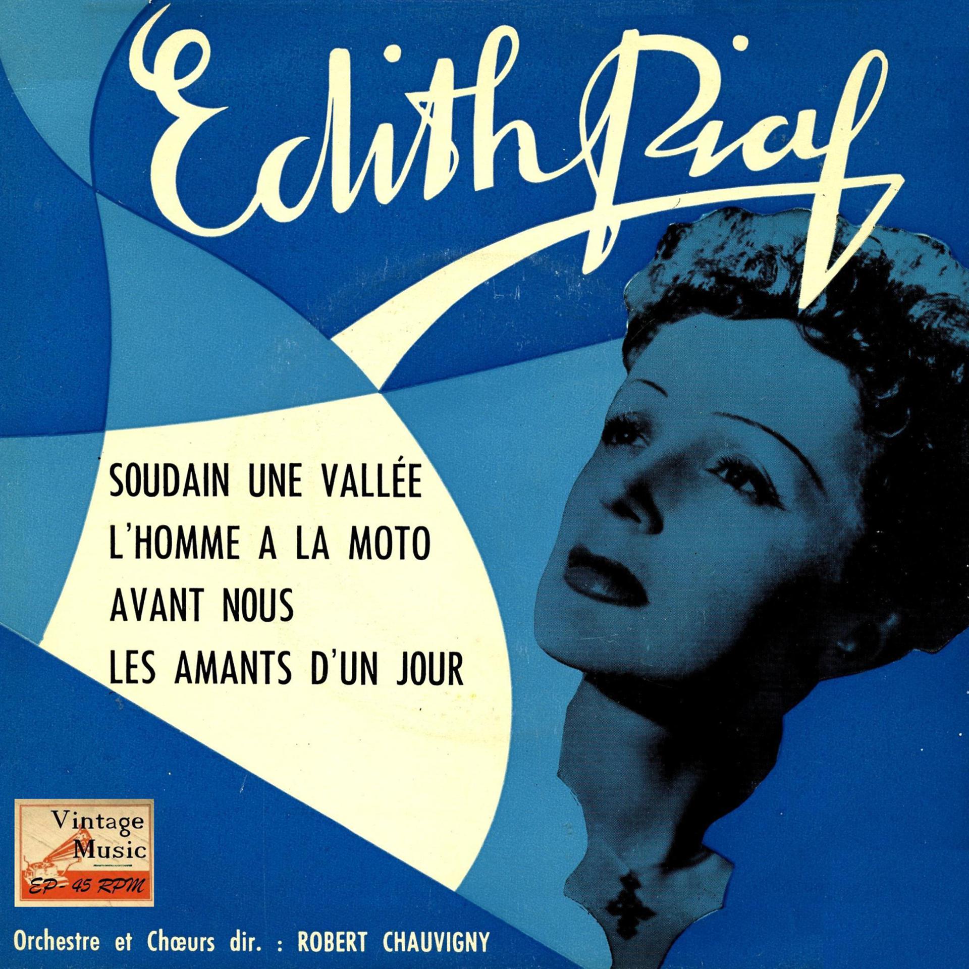 Французская песня жене. L'homme à la Moto Edith Piaf.
