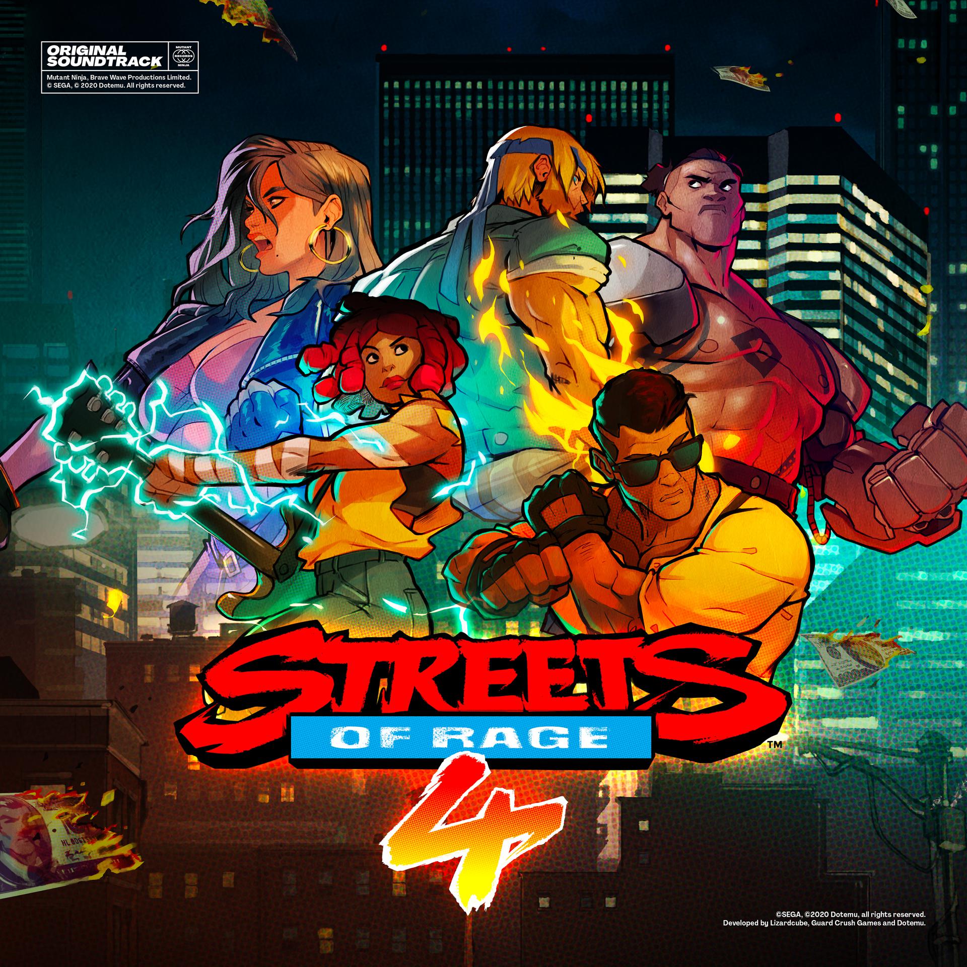 Постер альбома Streets of Rage 4 (Original Game Soundtrack)