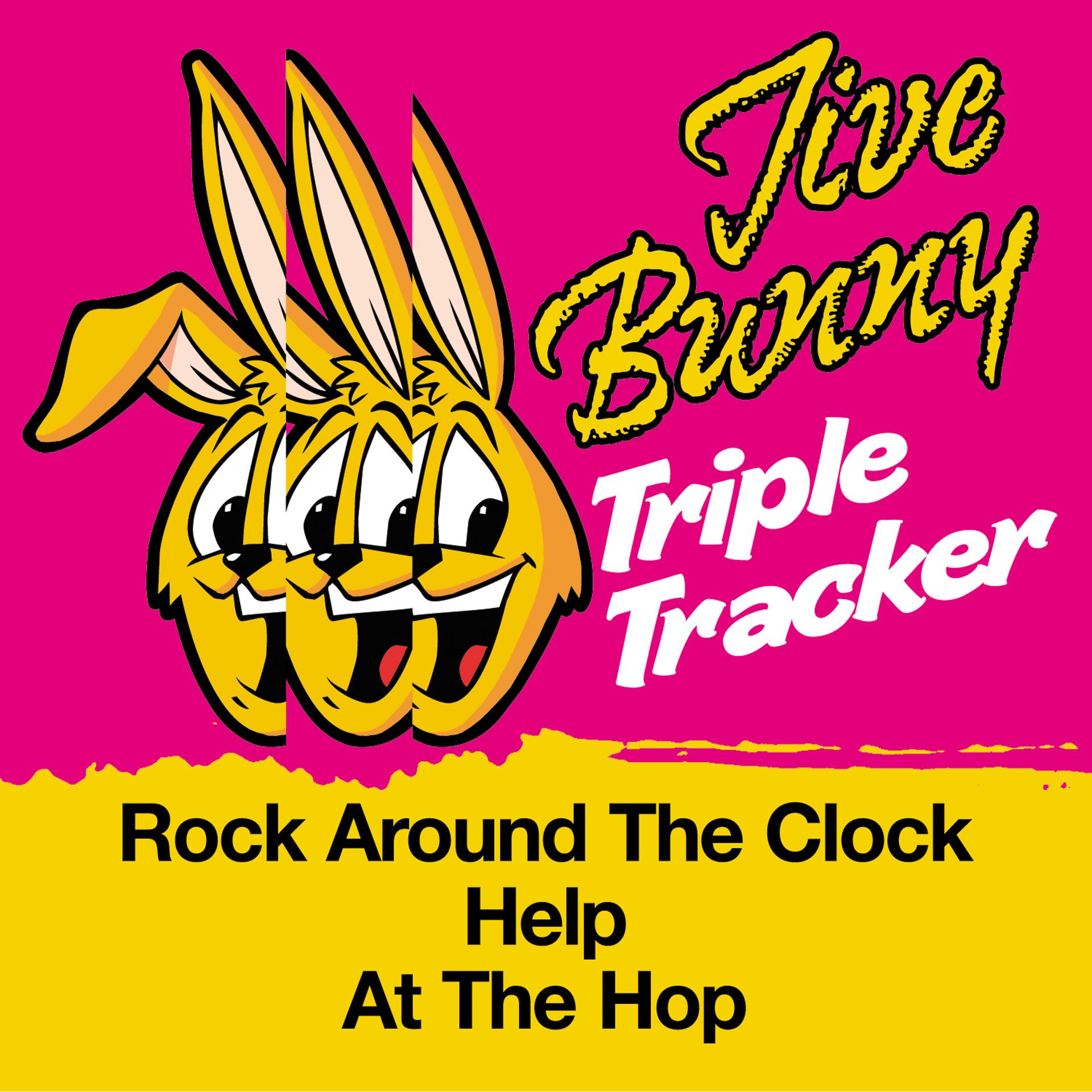 Постер альбома Jive Bunny Triple Tracker: Rock Around The Clock / Help / At The Hop