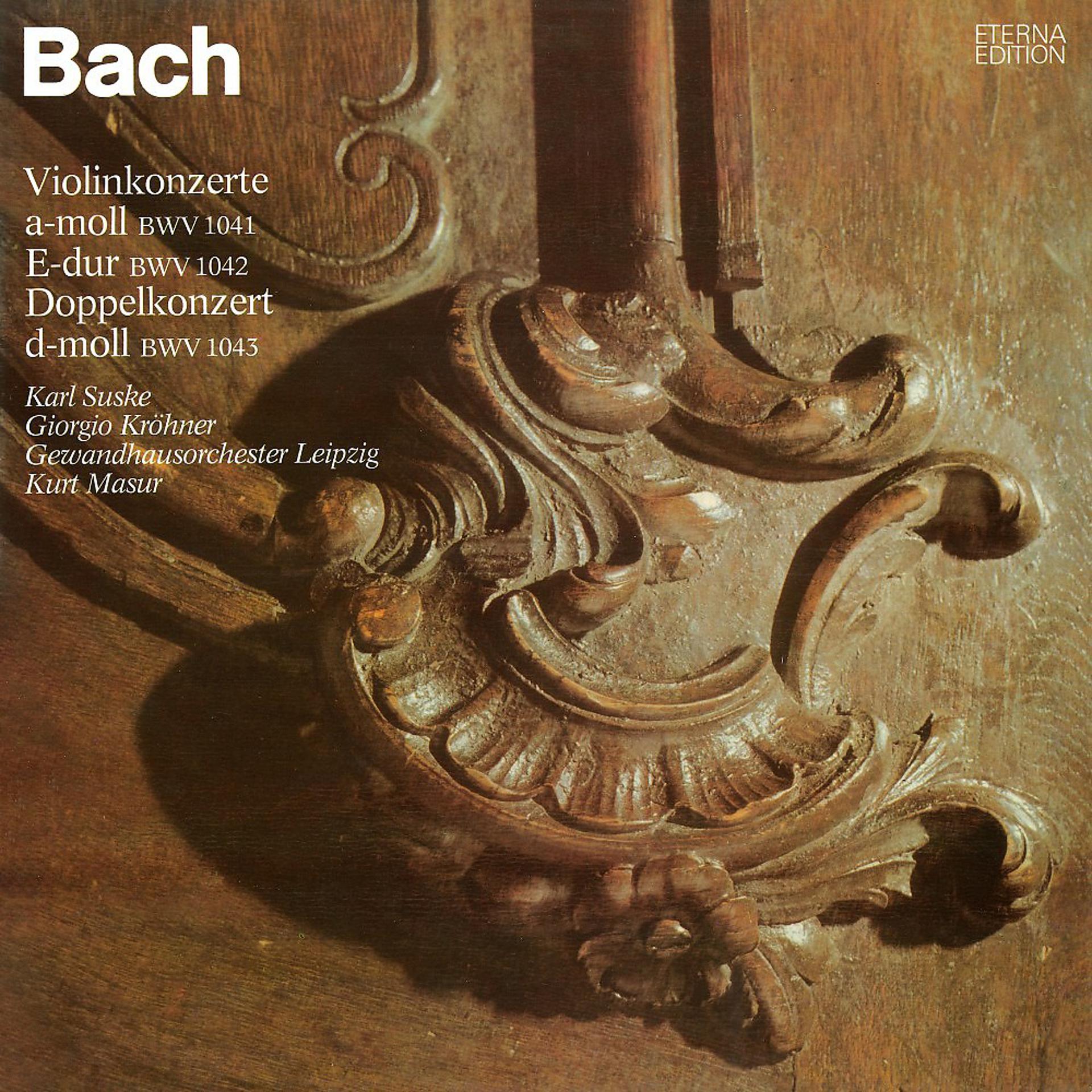 Постер альбома Bach: Violinkonzerte