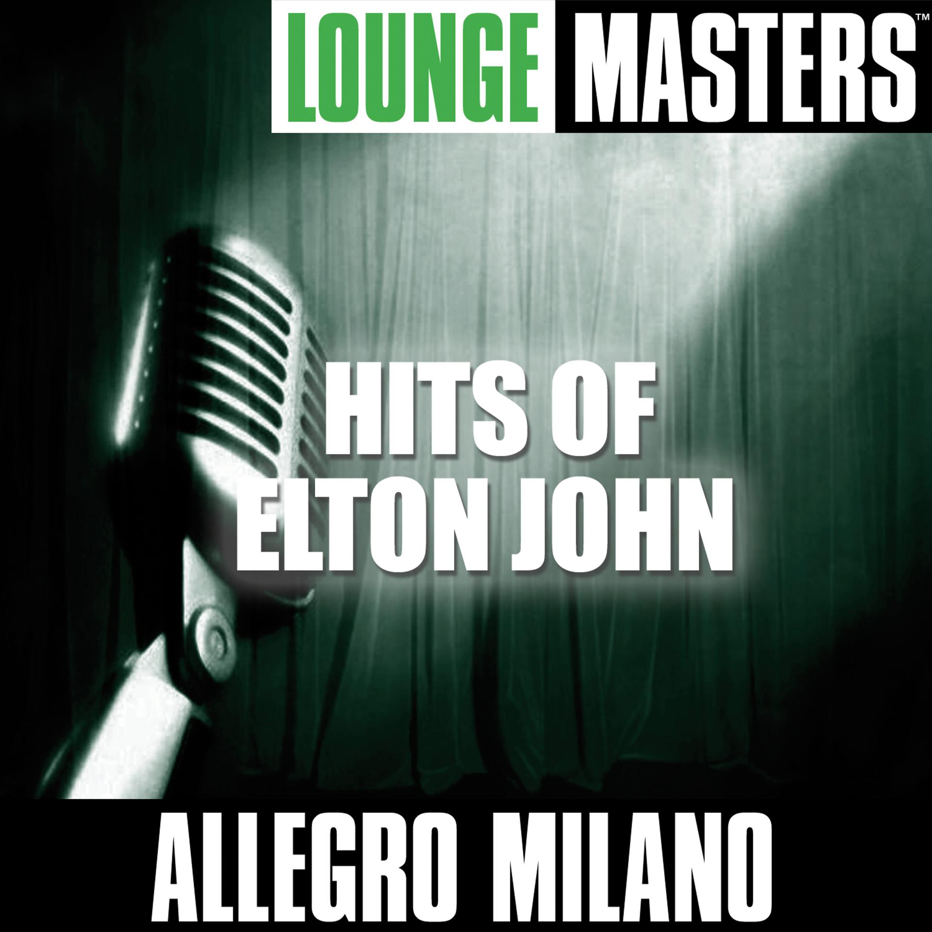 Постер альбома Lounge Masters: Hits of Elton John