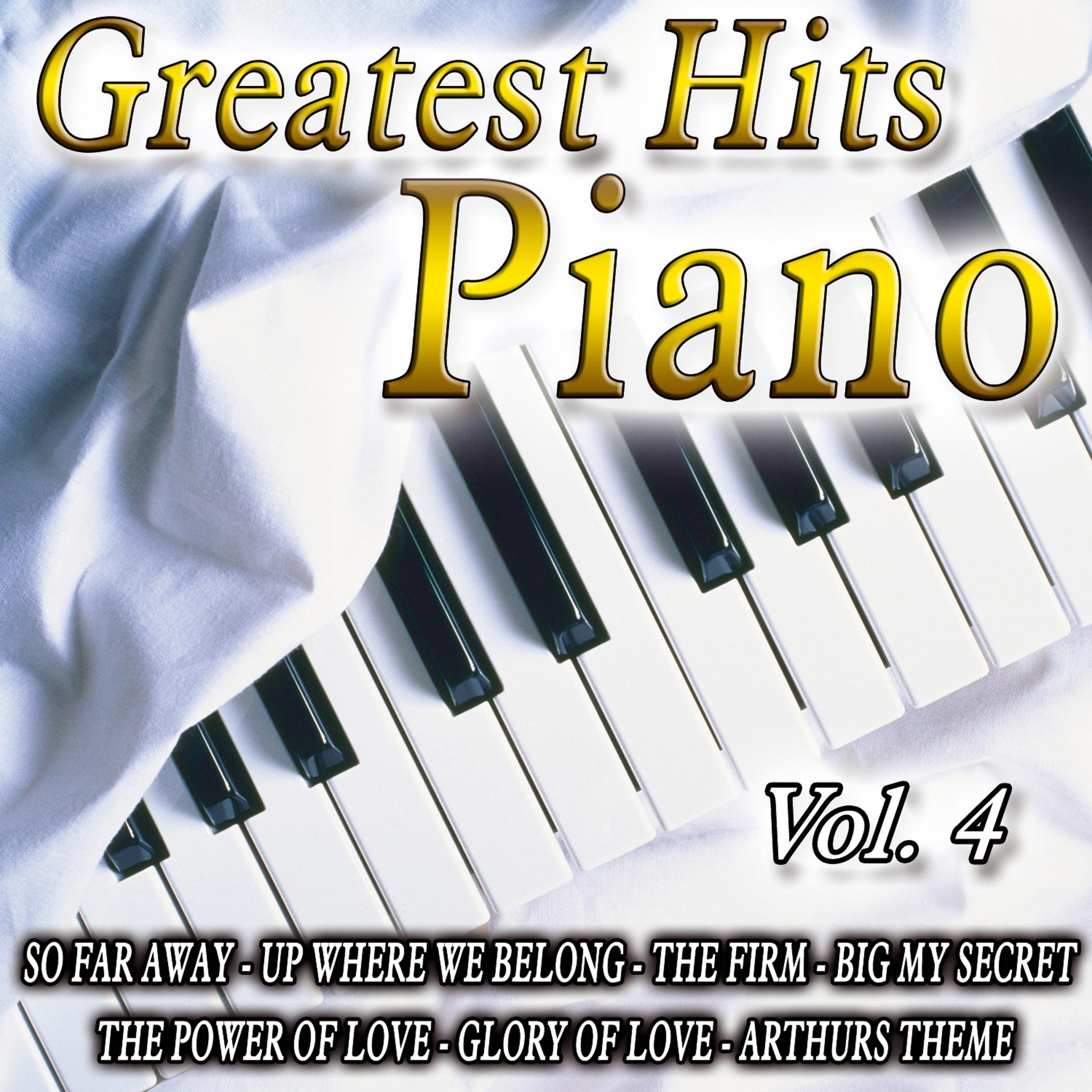 Постер альбома Greatest Hits Piano Vol.4