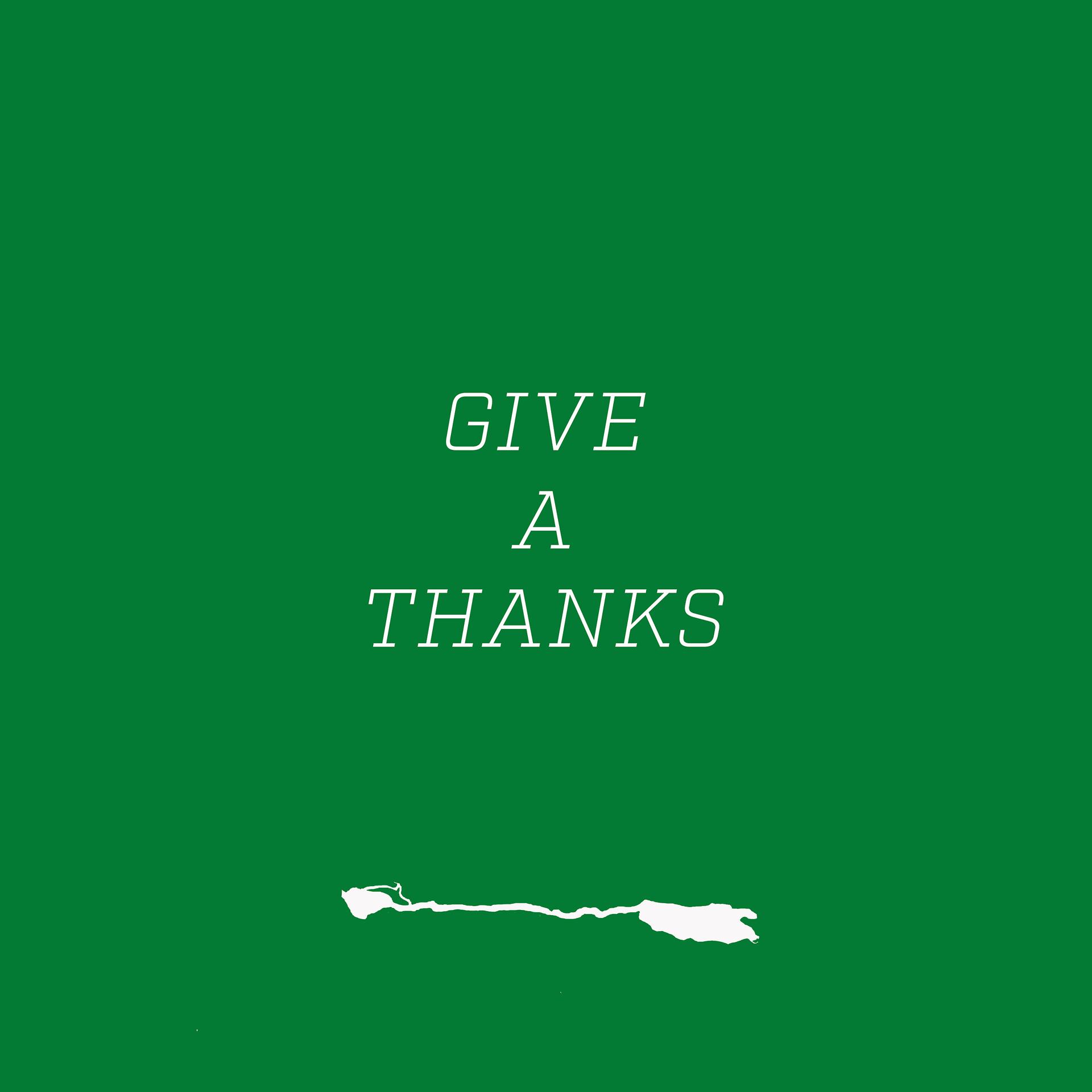 Постер альбома Give a Thanks