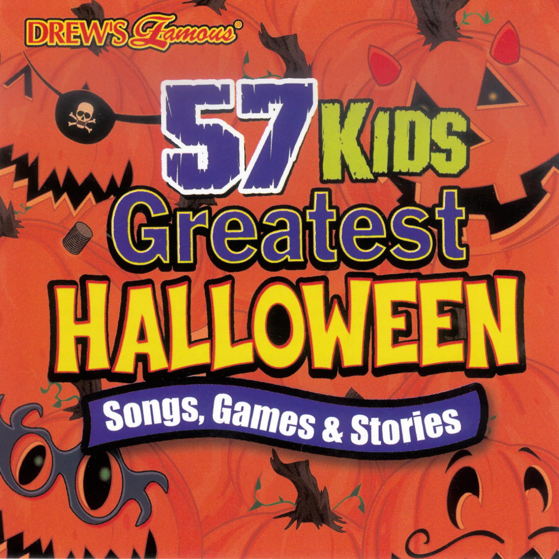 Постер альбома 57 Kids Greatest Halloween Songs, Stories, And Sounds