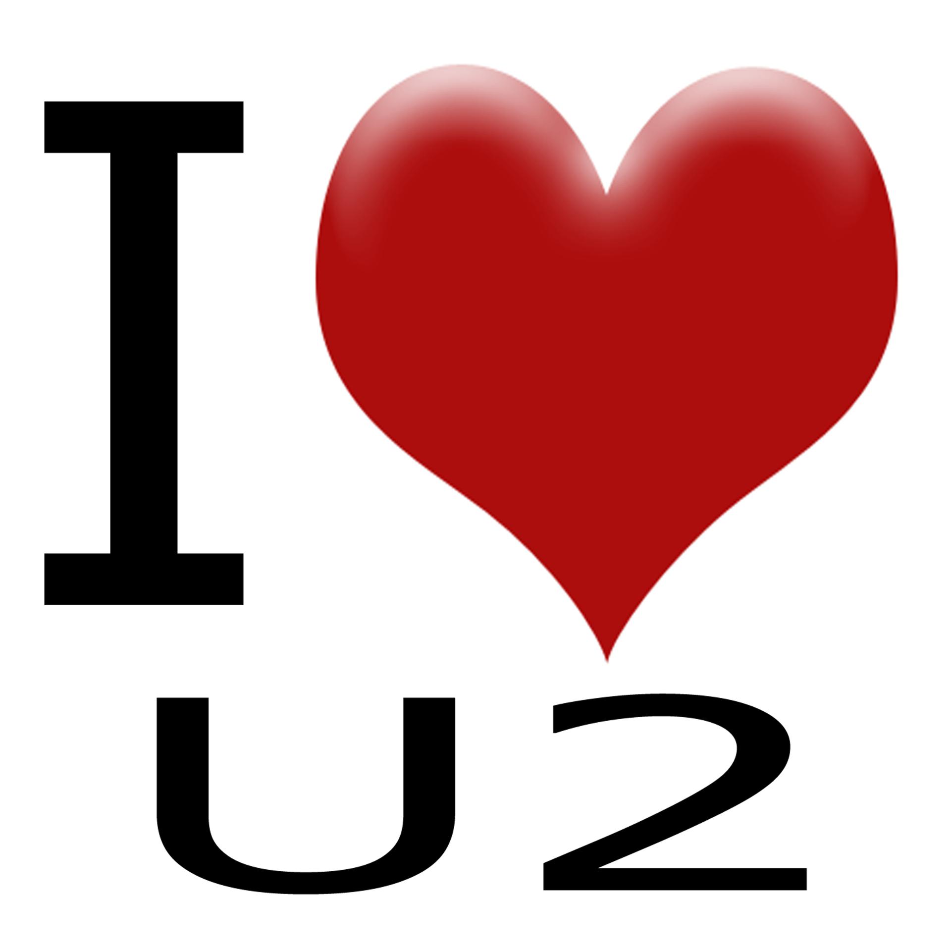 Постер альбома I love U2