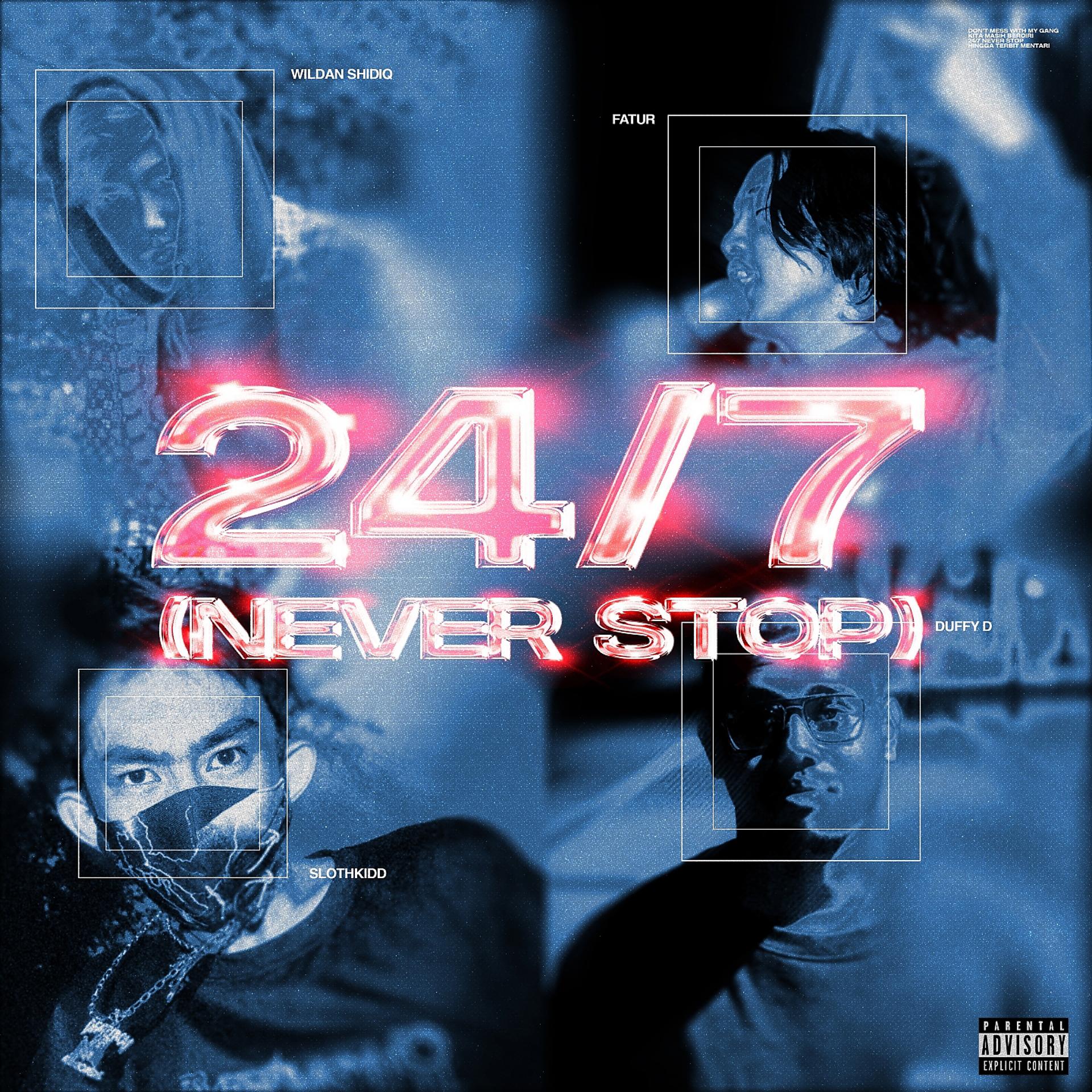 Постер альбома 24/7 (Never Stop)