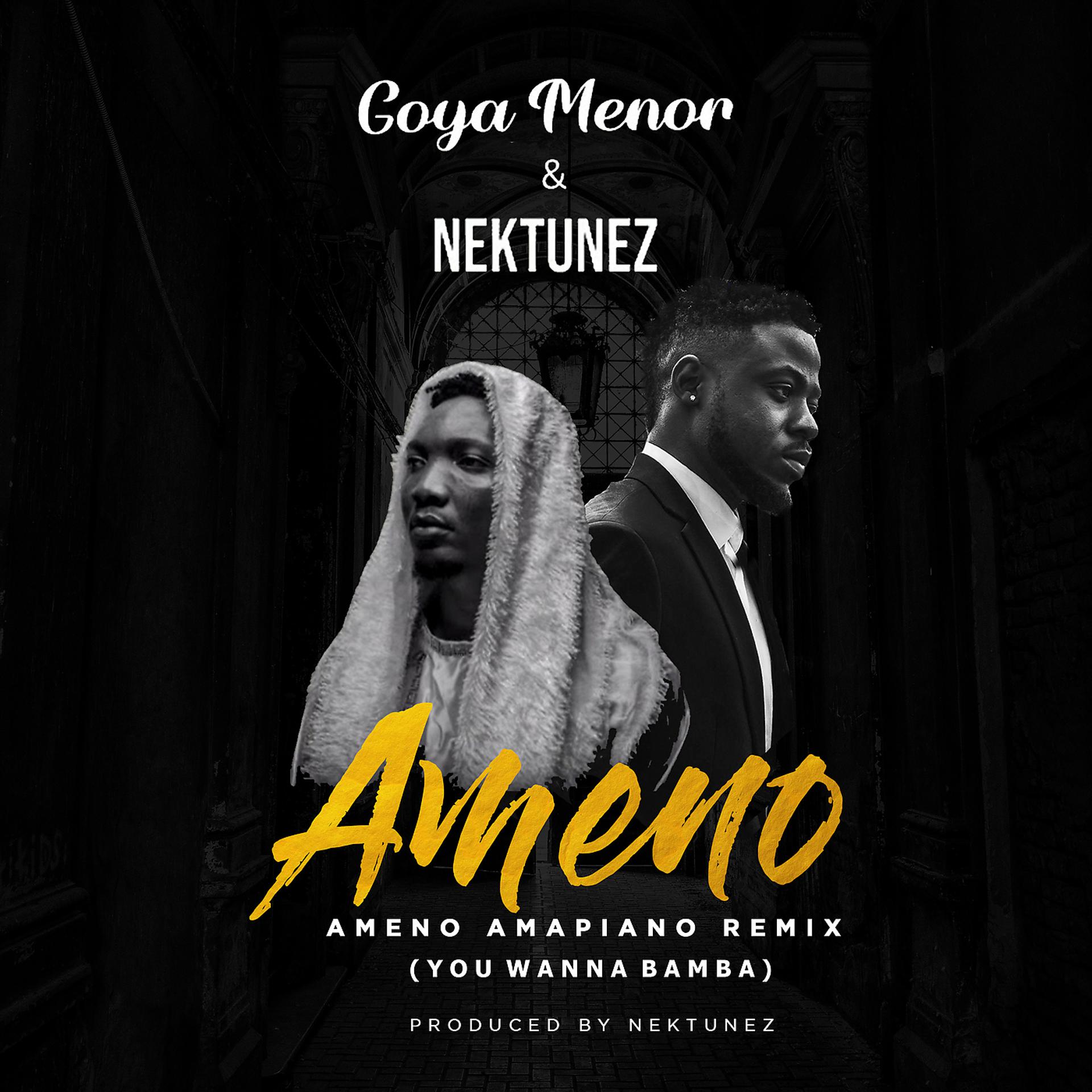 Постер альбома Ameno Amapiano Remix (You Wanna Bamba)