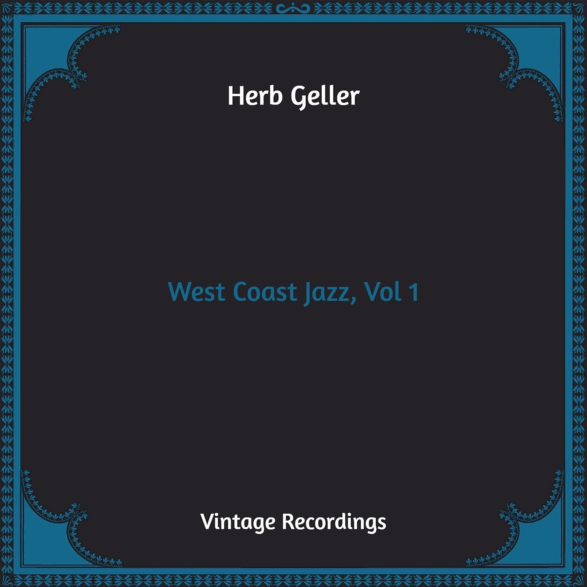 Постер альбома West Coast Jazz, Vol 1