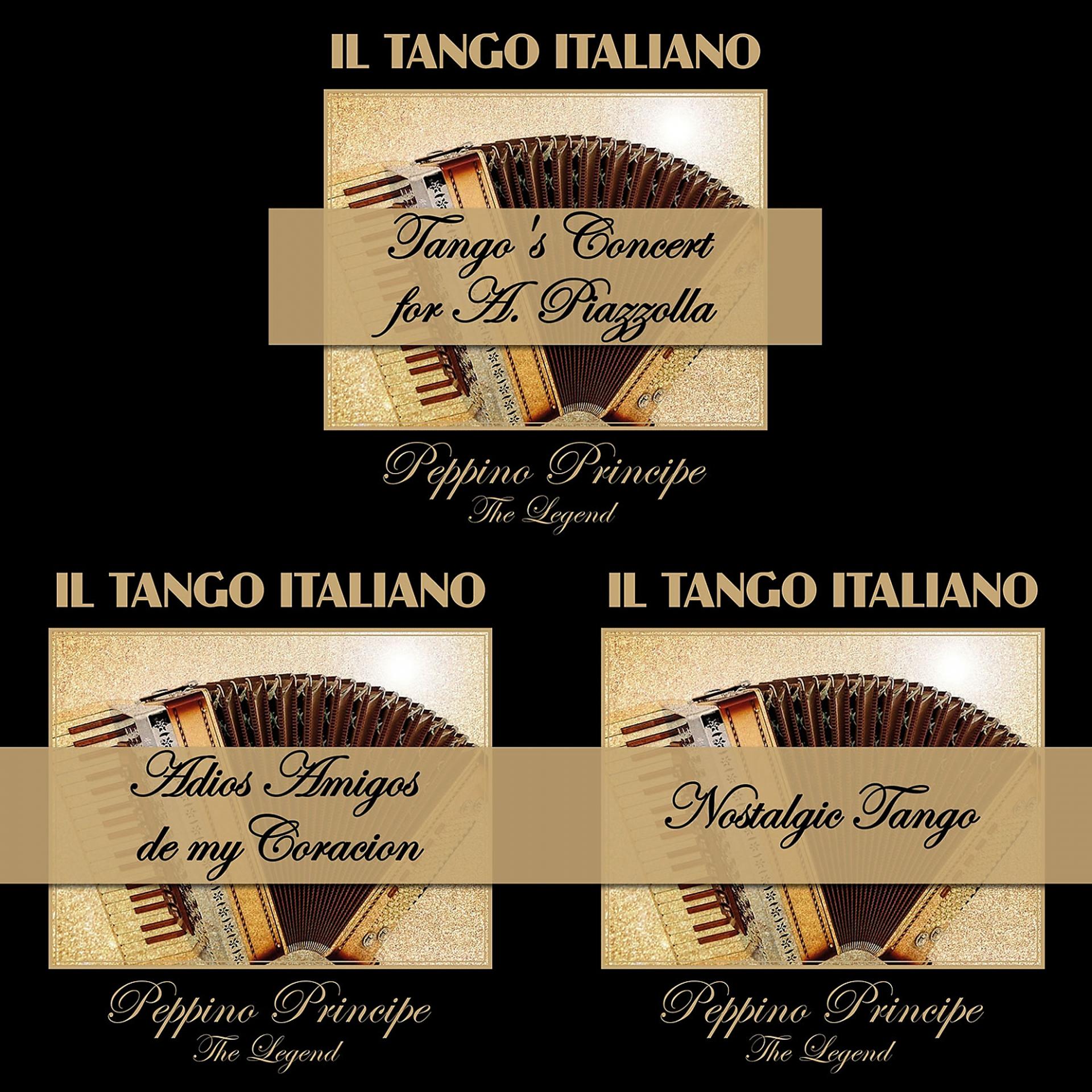 Постер альбома PEPPINO PRINCIPE - TANGO ITALIANO