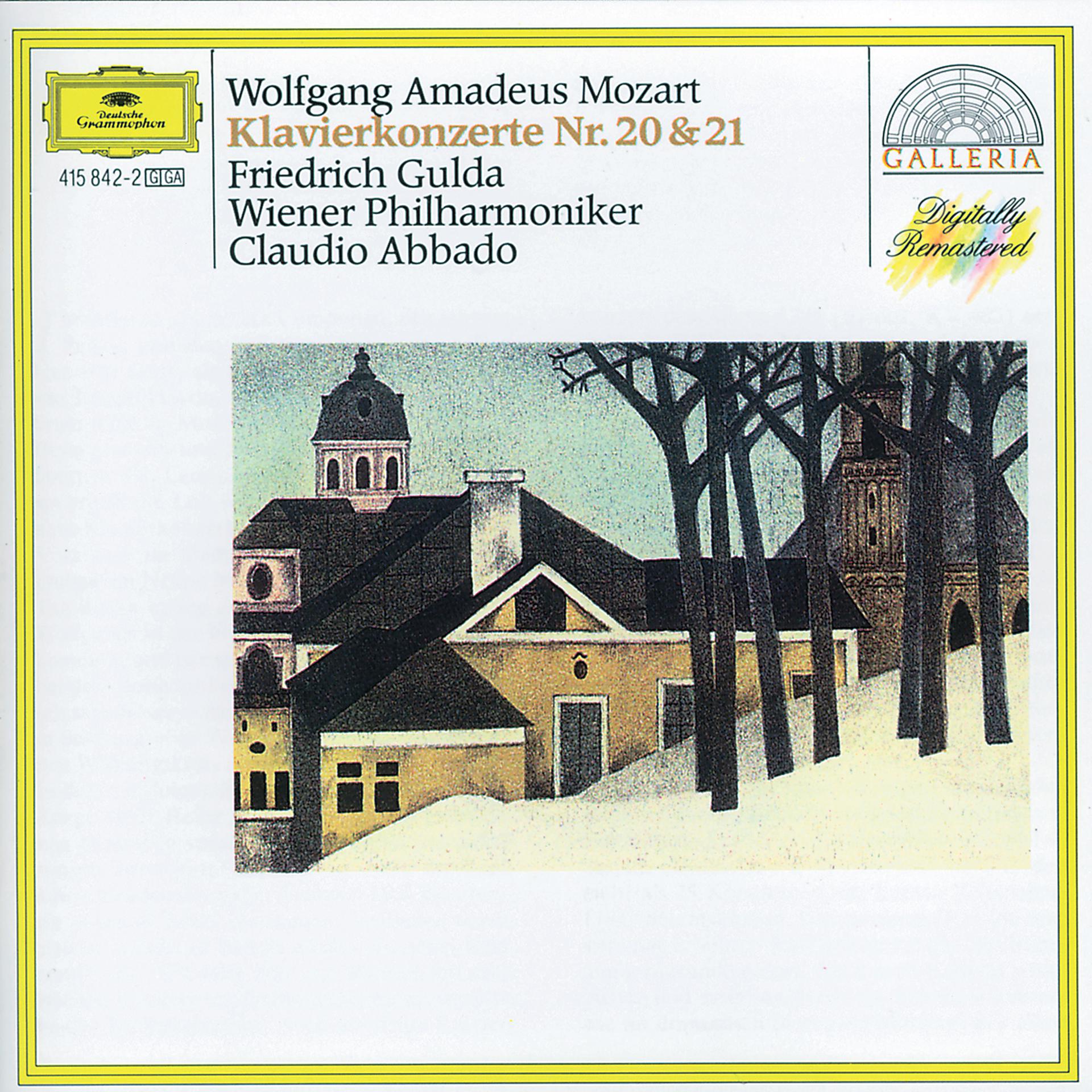Постер альбома Mozart: Piano Concertos Nos.20 & 21
