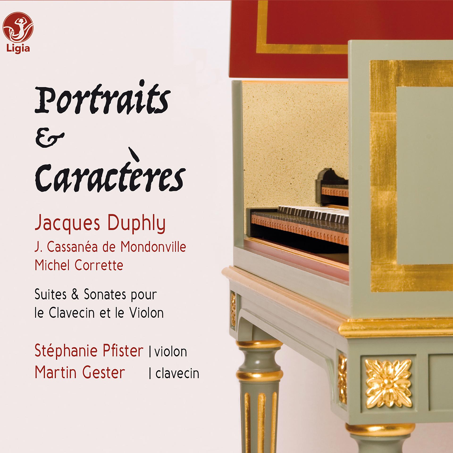Постер альбома Duphly, Cassanéa de Mondonville & Corrette: Portraits & Caractères