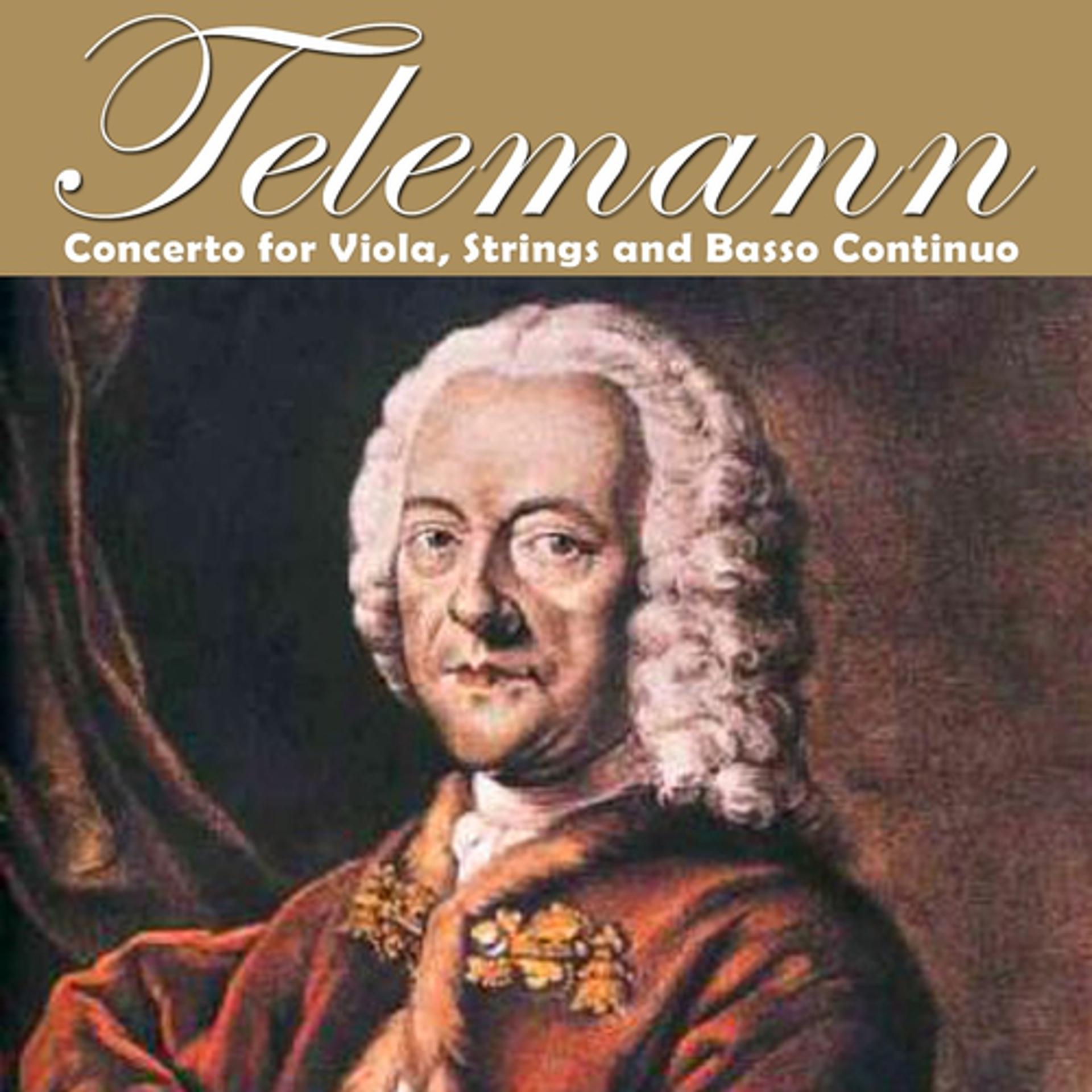 Постер альбома Telemann: Viola Concerto