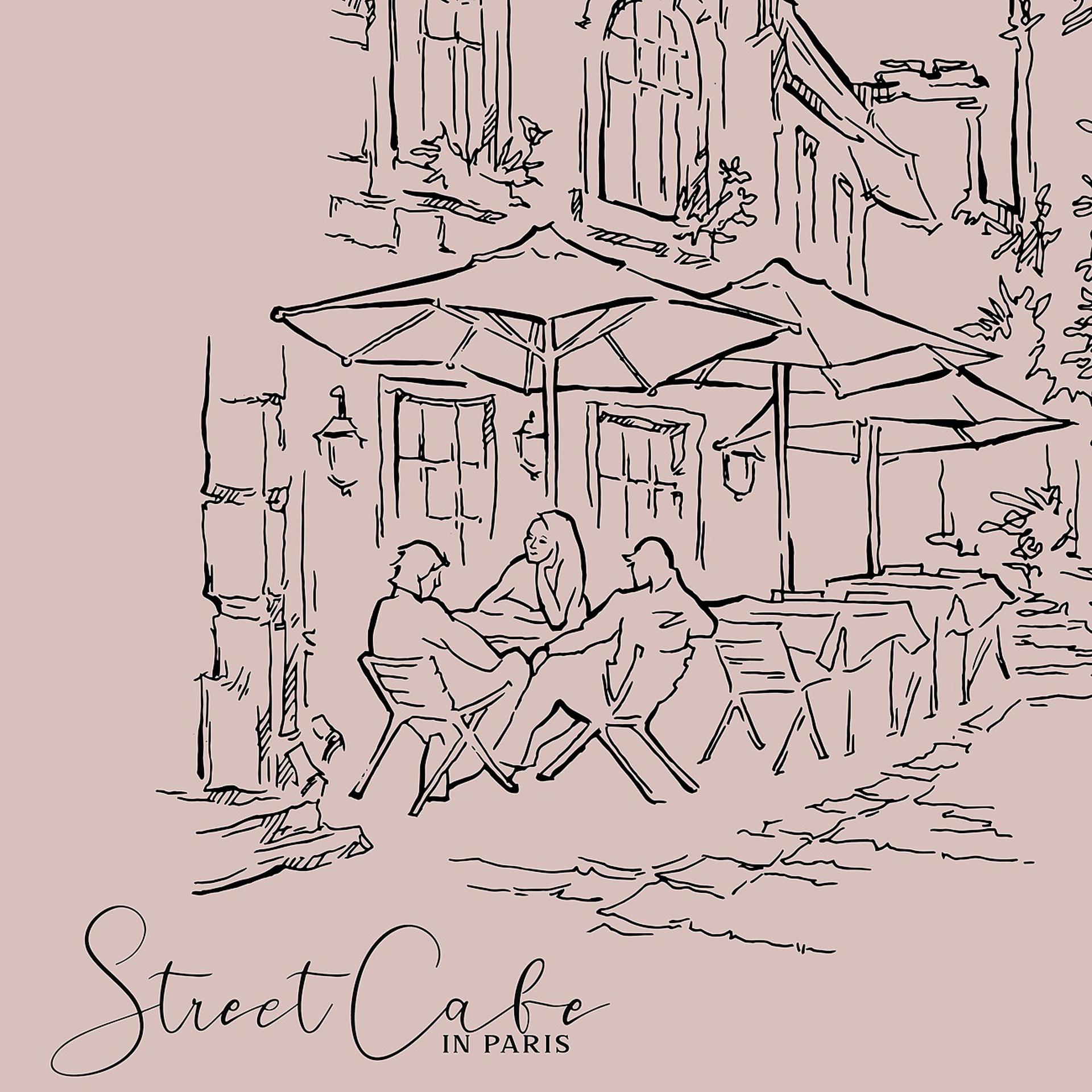 Постер альбома Street Cafe in Paris